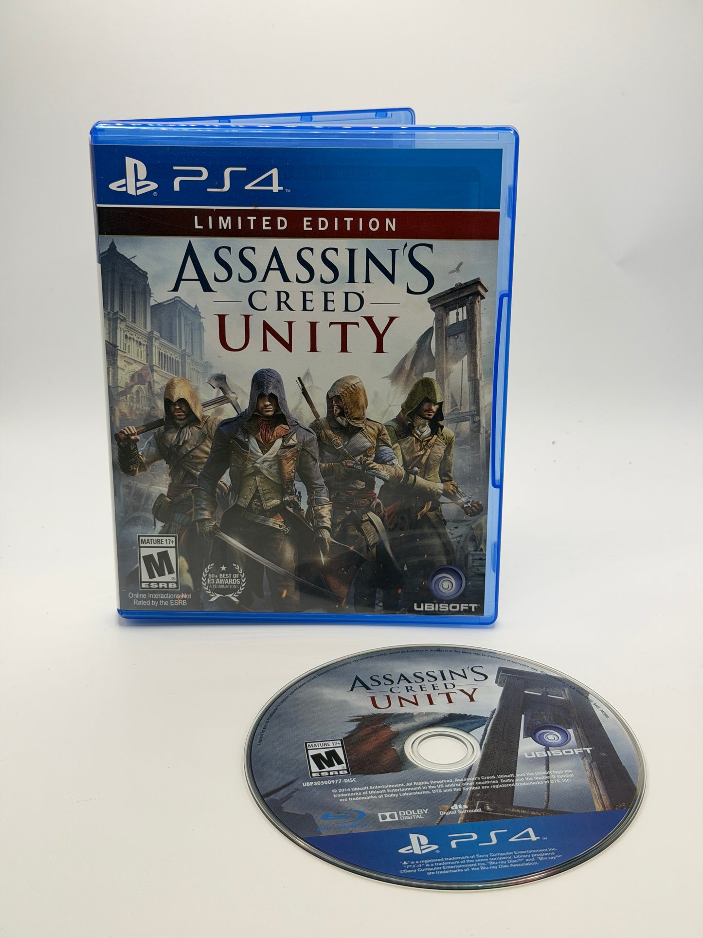 PS4 Assassin's Creed Unity Game Complete Near Mint Disc 2014