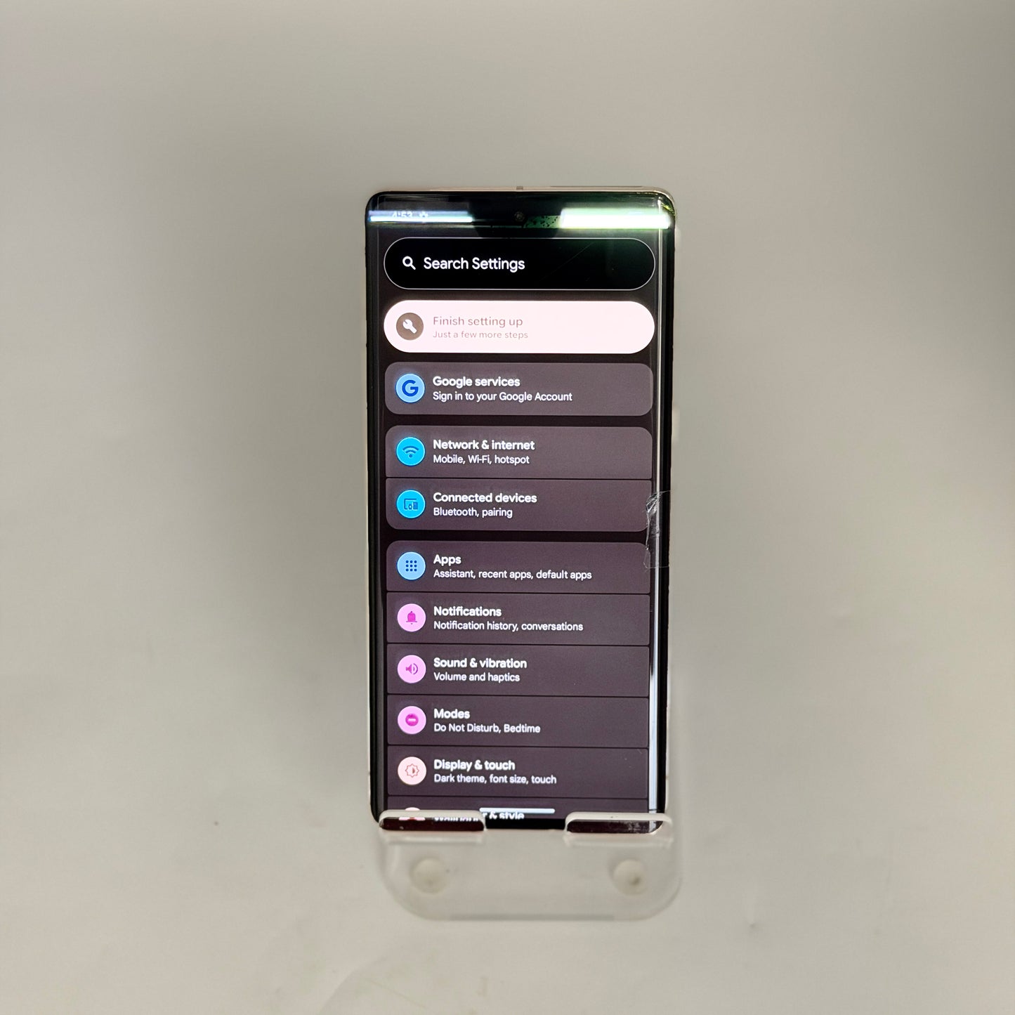 Google Pixel 7 Pro 128GB Hazel Unlocked Clean IMEI Broken Screen PARTS ONLY