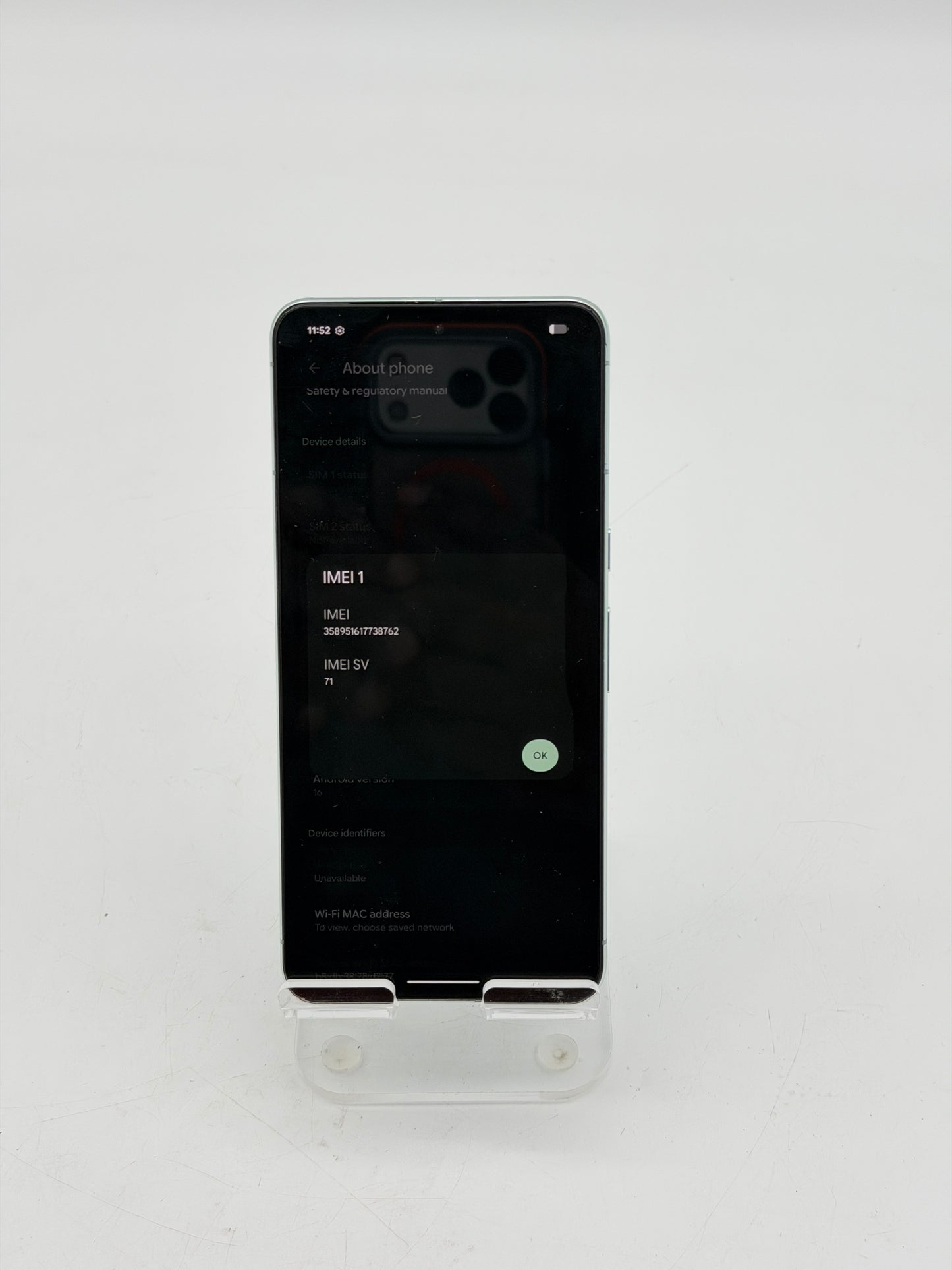 Google Pixel 8 Pro 128GB Mint Green Unlocked Clean IMEI Broken Screen PARTS ONLY