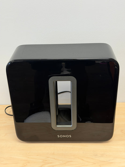 SONOS SUB GEN 1 WIRELESS SUBWOOFER WITH POWER CABLE | SUBG1US1BLK | BLACK