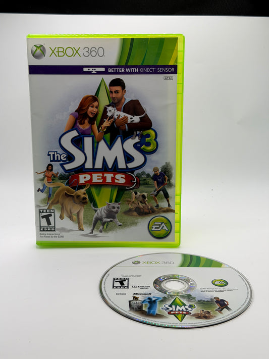 The Sims 3: Pets (Microsoft Xbox 360, 2011) No Manual