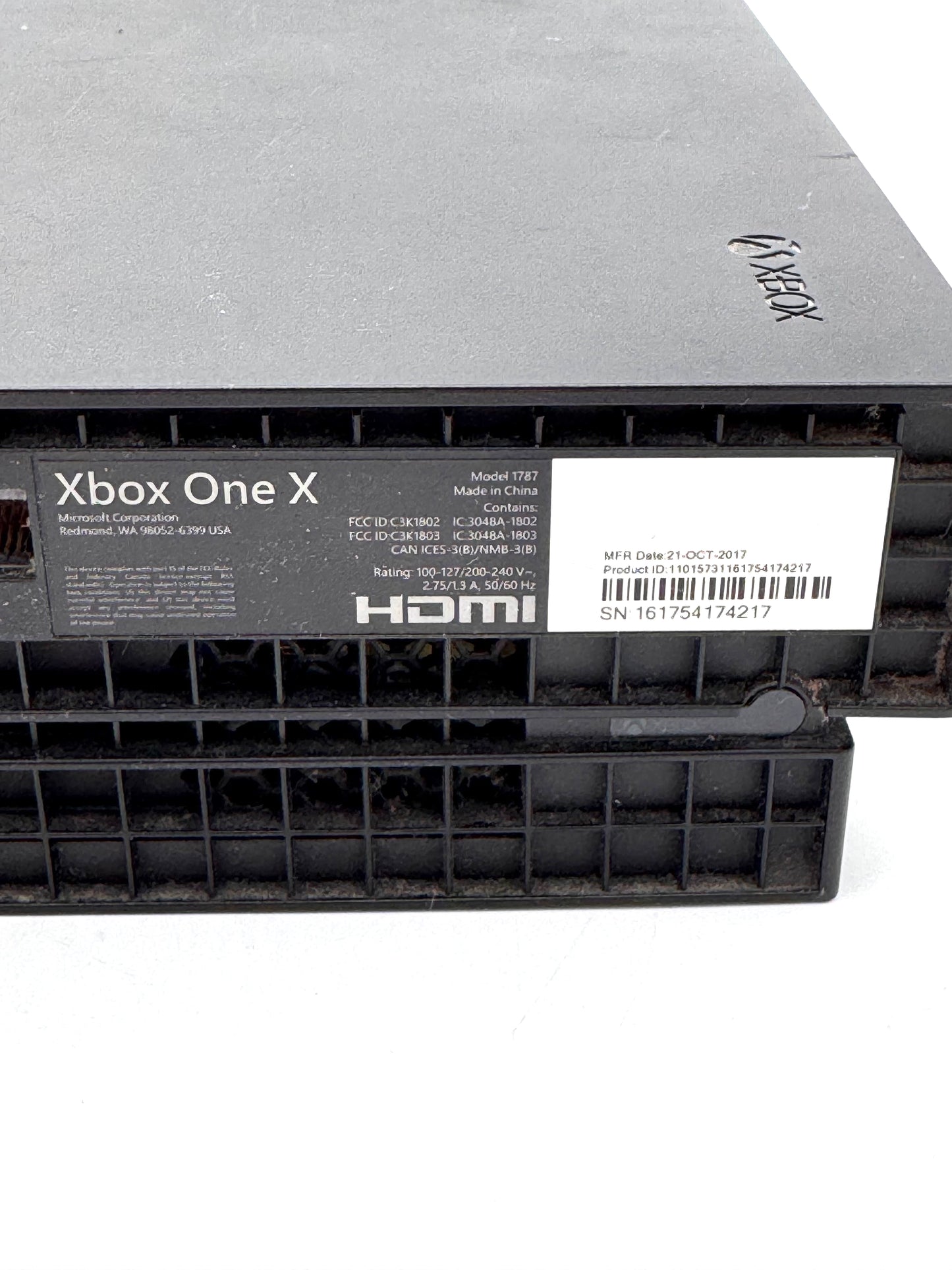 Microsoft Xbox One X (1787) 1TB Black Console