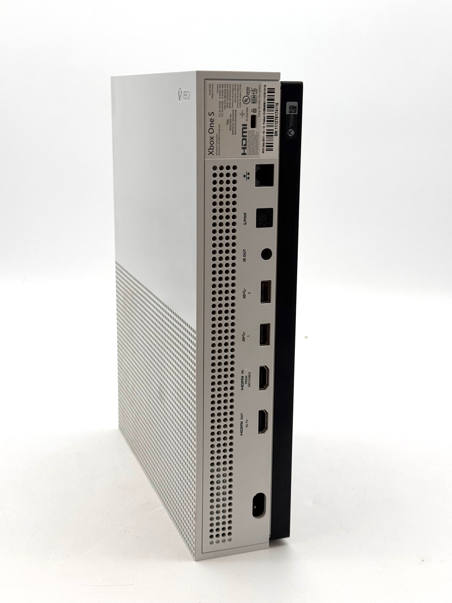 Microsoft Xbox One S 1681 500GB White Console Tested Working 2016