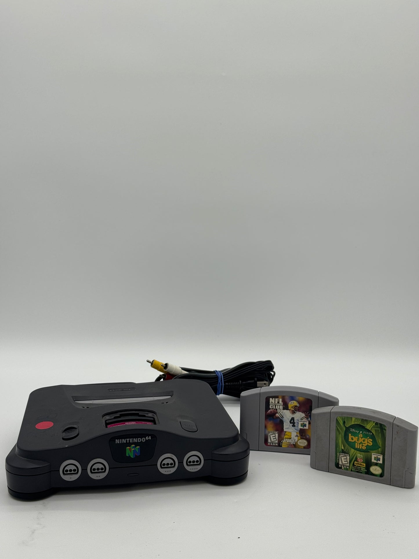 Nintendo 64 (N64) Console - Gray - Used - Fully Functional - damaged power cables