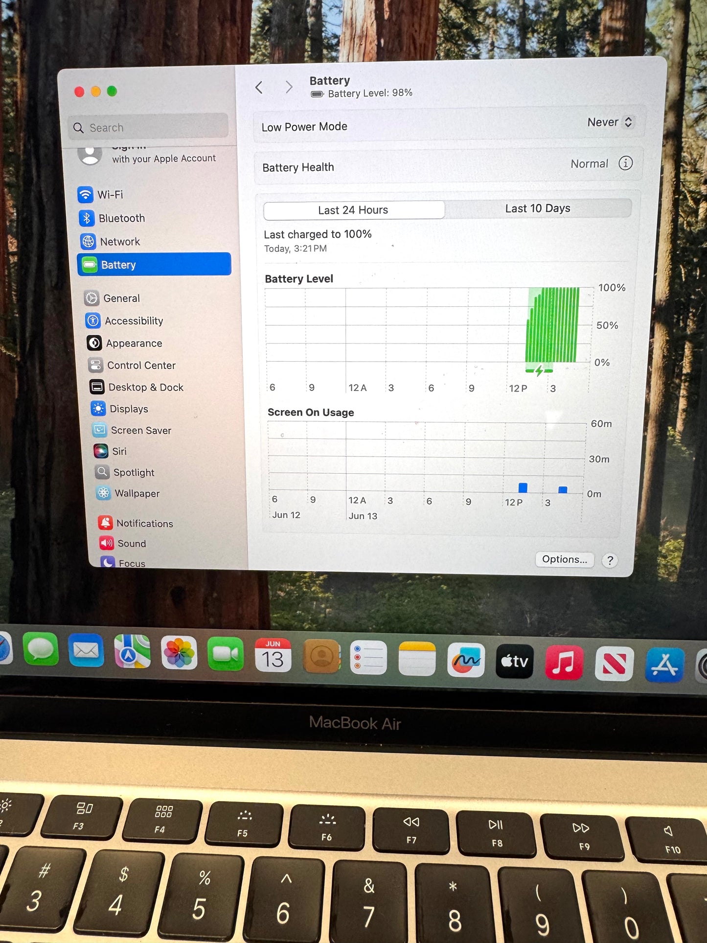 Apple MacBook Air 13" Retina A2179 2020 Space Gray 8GB RAM 256GB SSD Tested