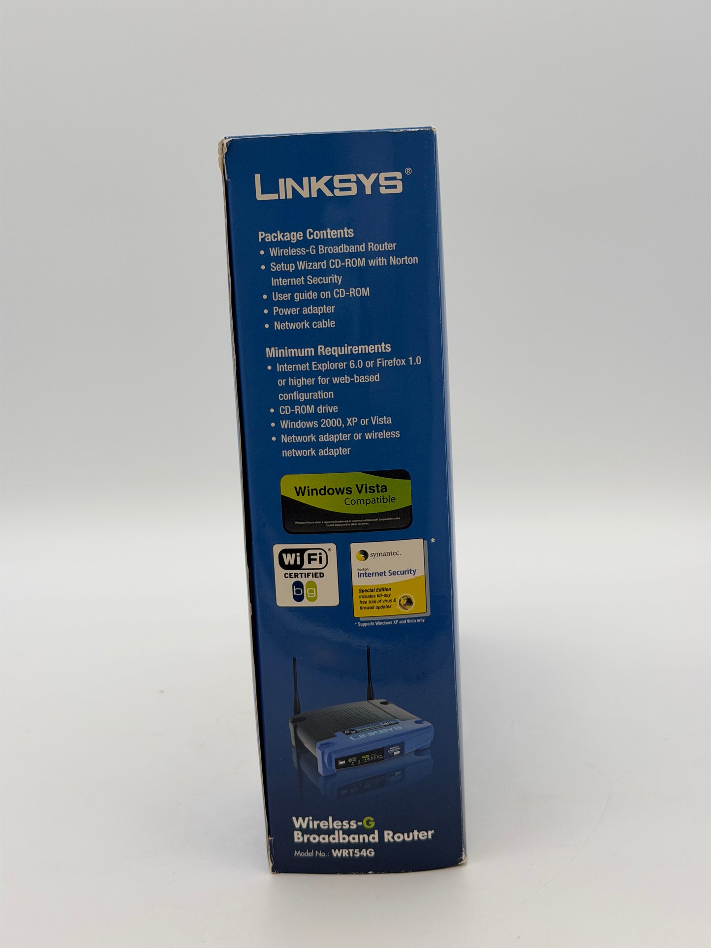 Linksys WRT54G 54 Mbps 4-Port 10/100 Wireless G Broadband Router Speed Booster
