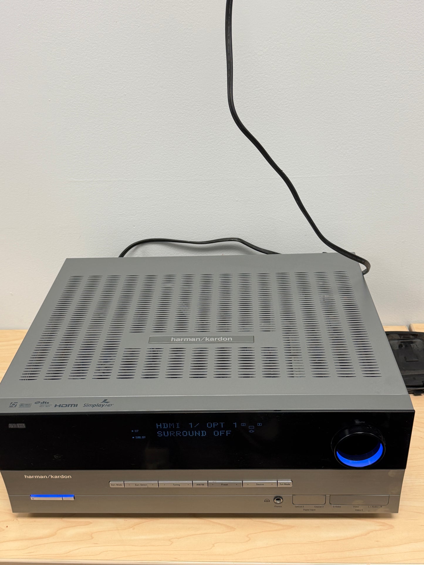 Harman Kardon AVR 146 5.1 Ch HDMI Home Theater Receiver