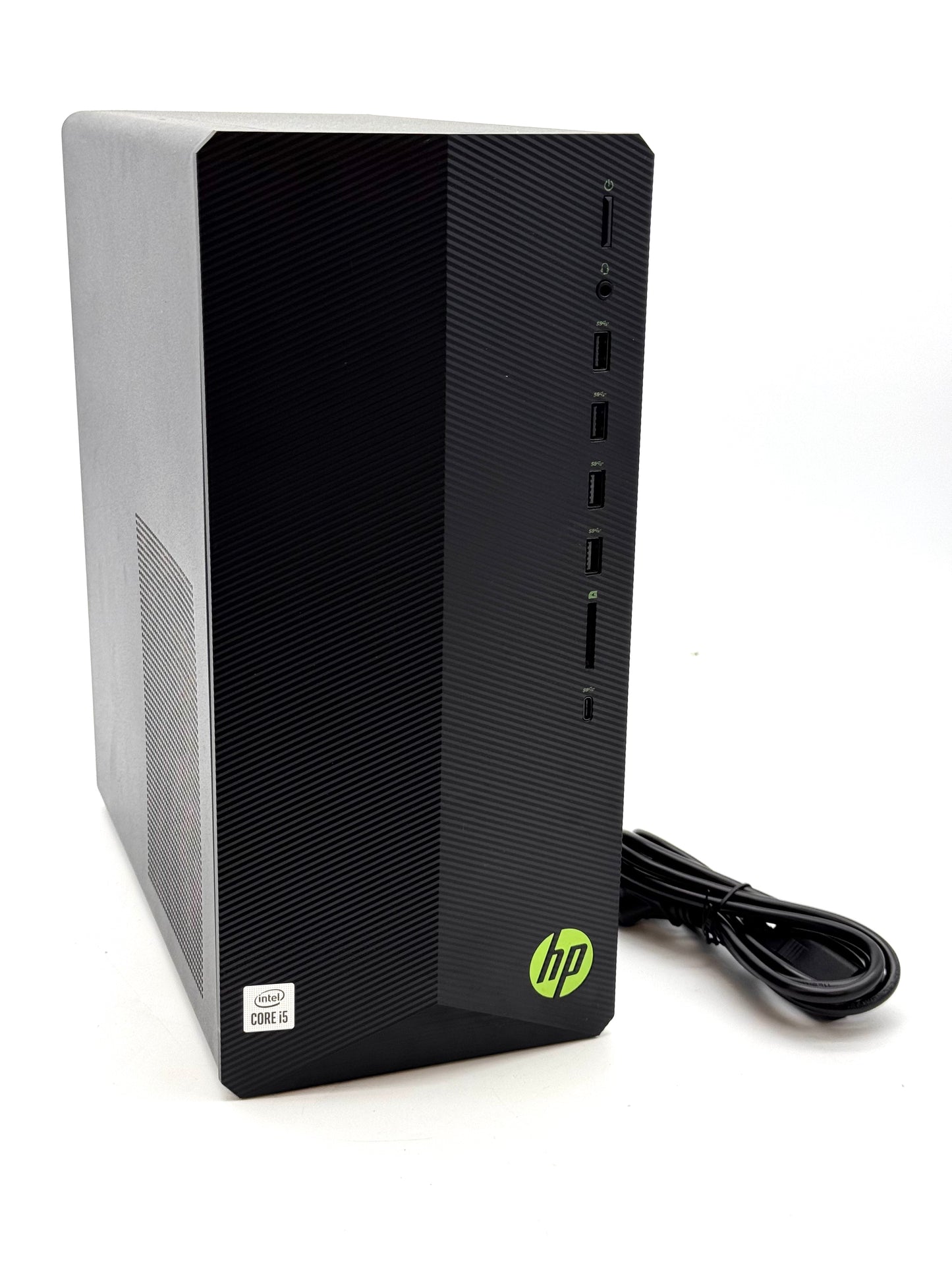 HP Pavilion Gaming Desktop TG01-1020 Intel Core i5-10400F GTX 1650 8GB 256GB SSD Black