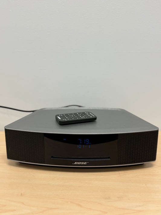 BOSE WAVE MUSIC SYSTEM IV / W/ REMOTE. !! AM FM RADIO WORKS PERFECTLY
