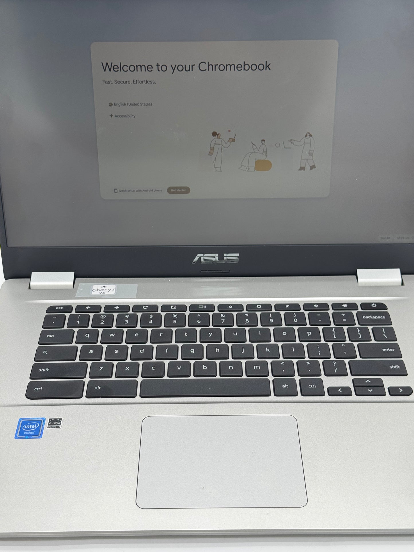 Asus C523N Laptop - Gray - Intel Celeron - 4GB RAM - 64GB Storage