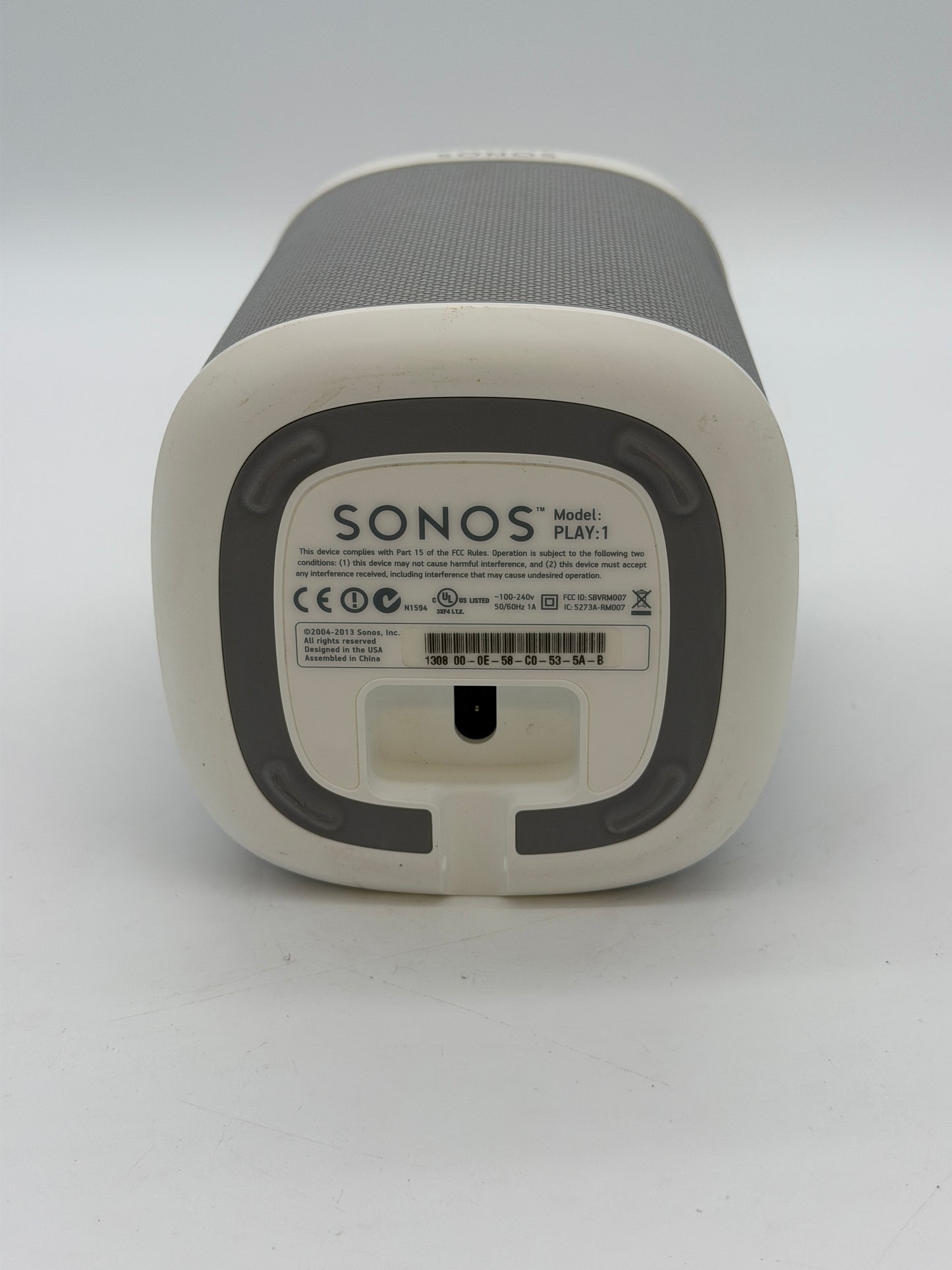 Sonos PLAY:1 Wireless Speaker w/ Power Cord - White