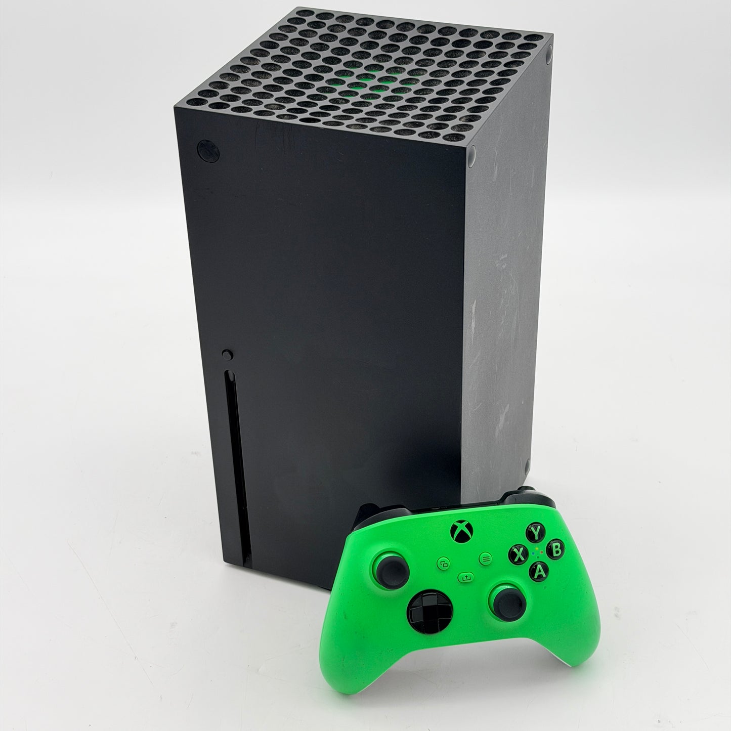 Microsoft Xbox Series X 1TB Black Video Game Console w/ Wireless Controller Cords