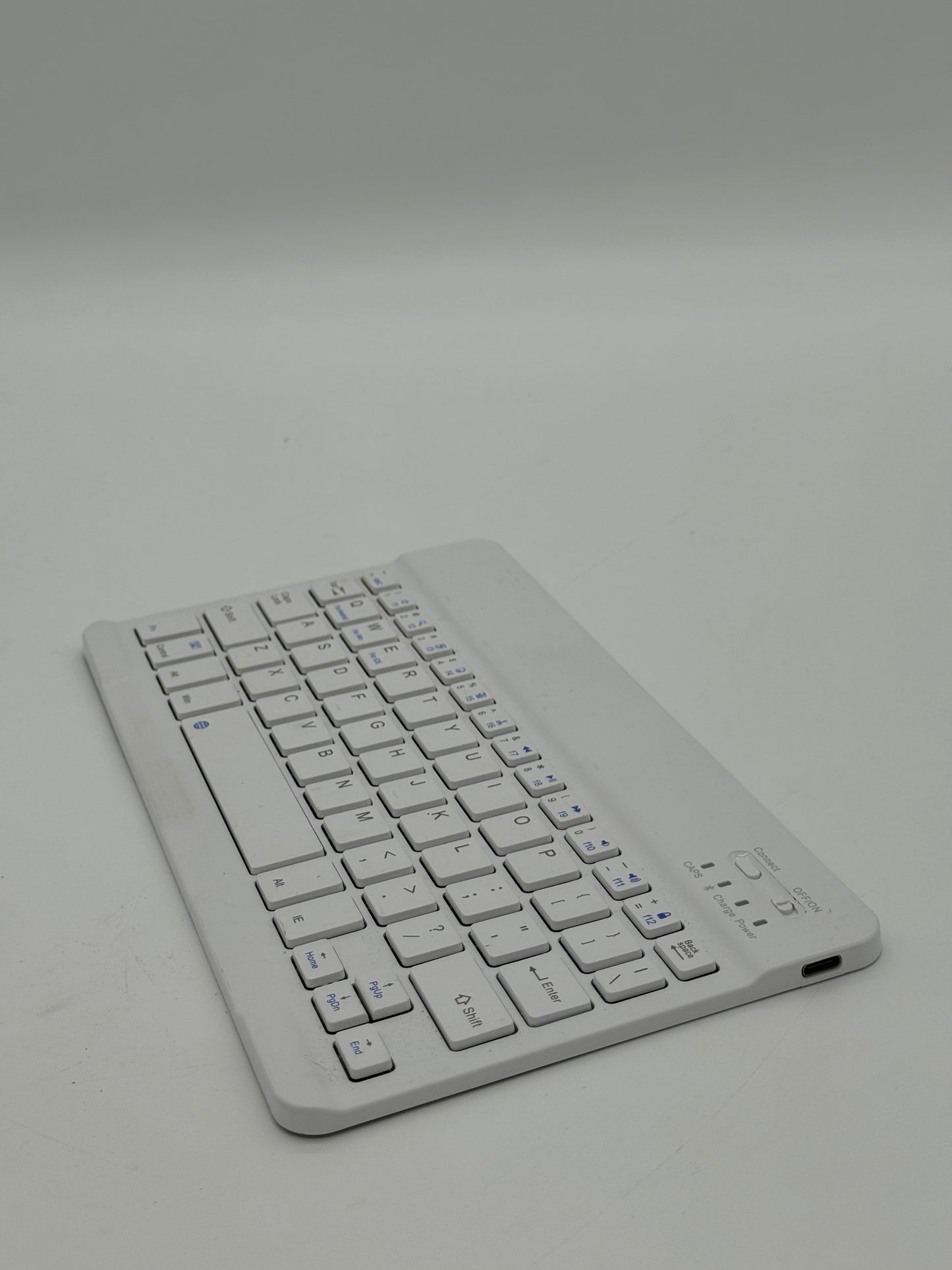 Bluetooth Wireless Keyboard - Used - White