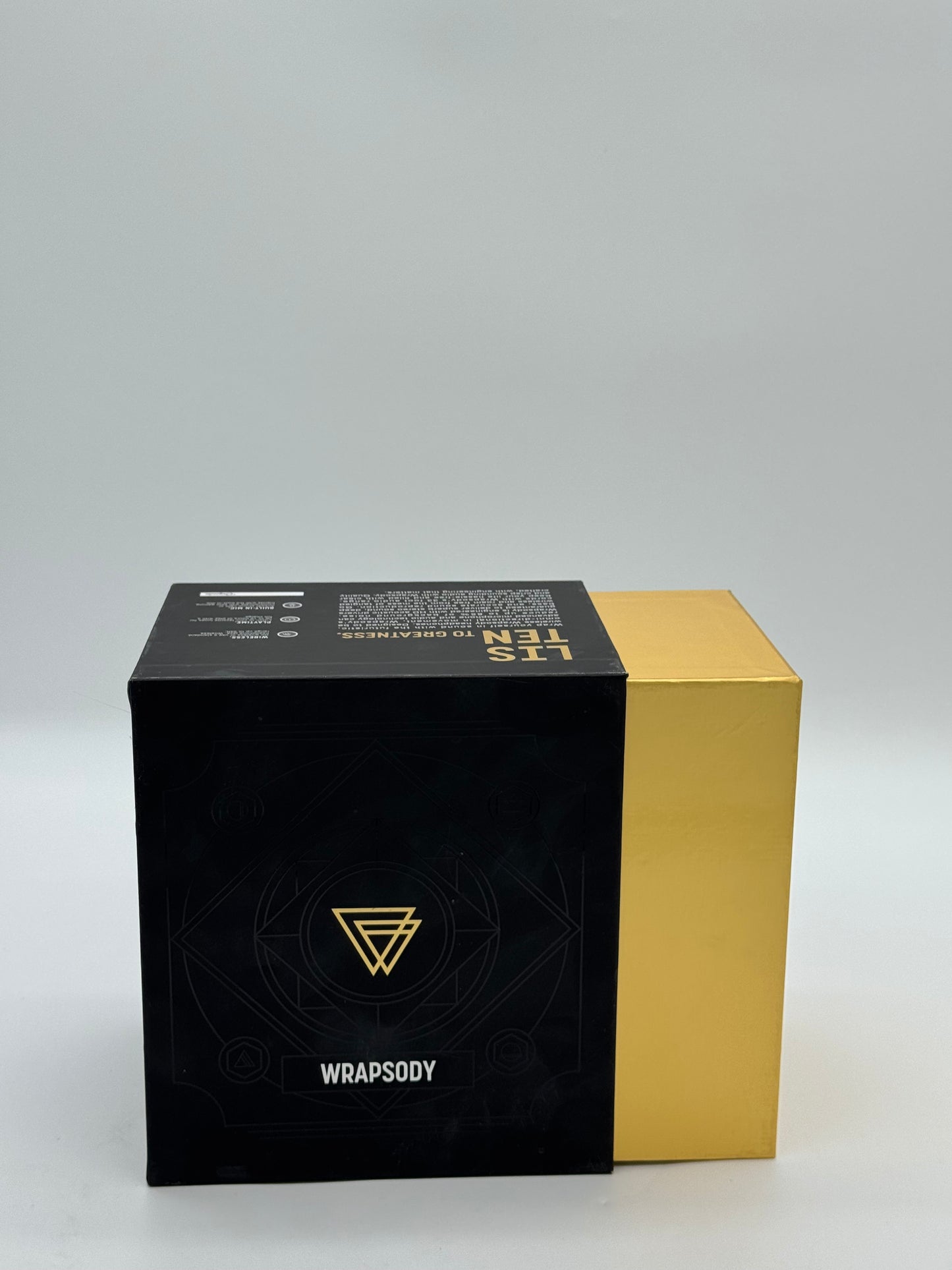 Wrapsody Bluetooth Wireless Headphones - Black - Used with Box