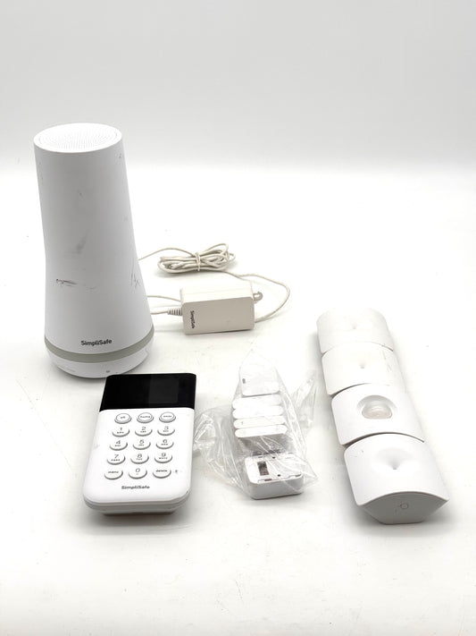 Simplisafe Home Security System Bundle Base Station Keypad Motion Sensor Entry Sensors