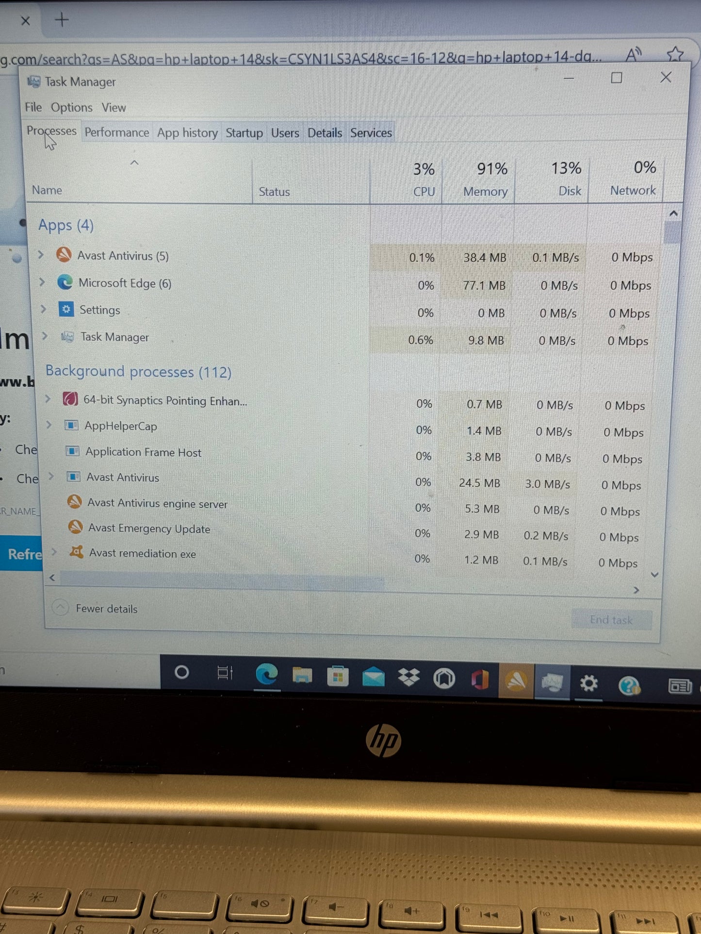 HP 14-dq2xxx Laptop - Used, Gray, Core i3, 4GB RAM, 256GB SSD