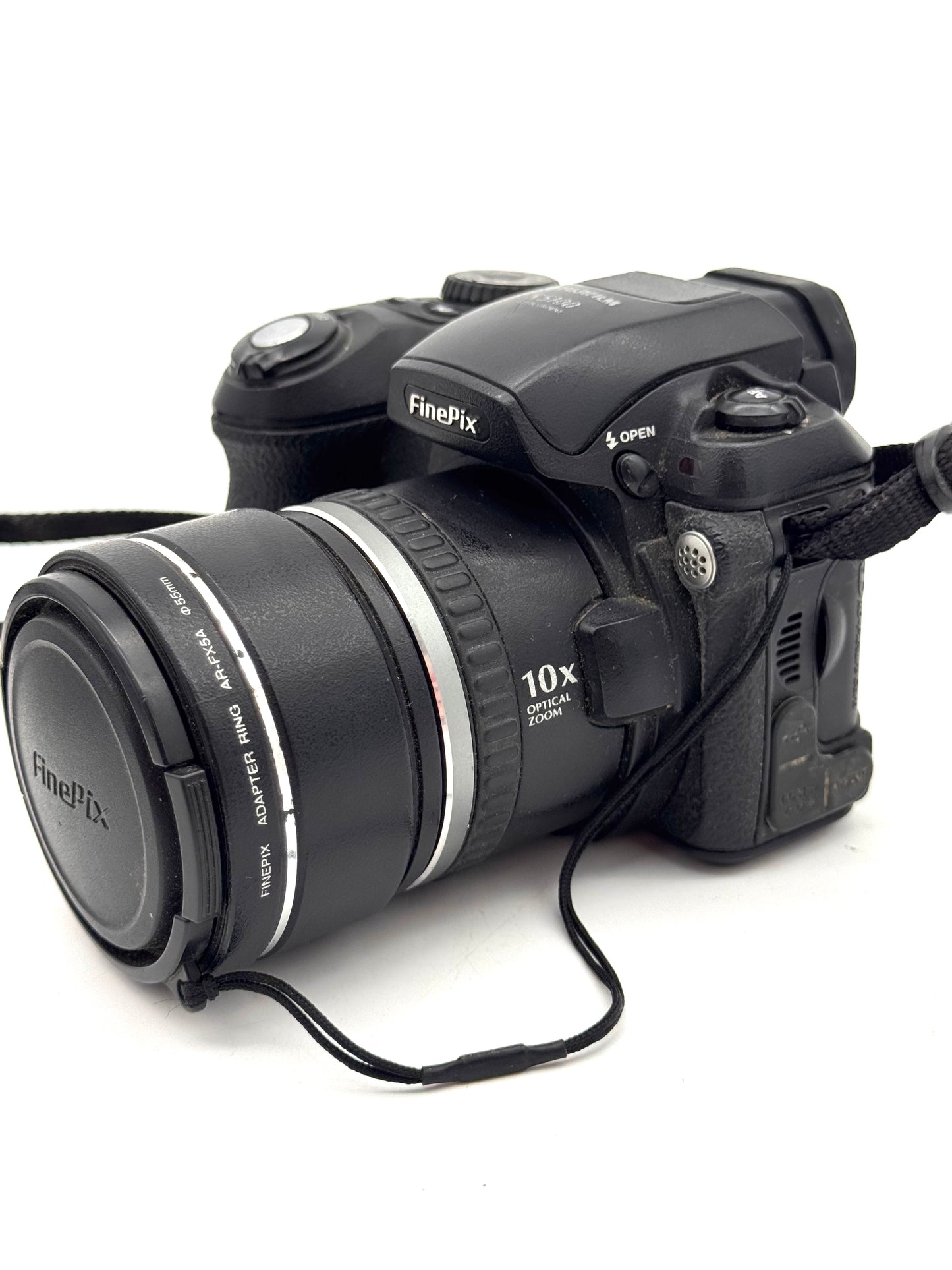 Fujifilm FinePix S5100 4.0MP Digital Bridge Camera Black - Tested & Working