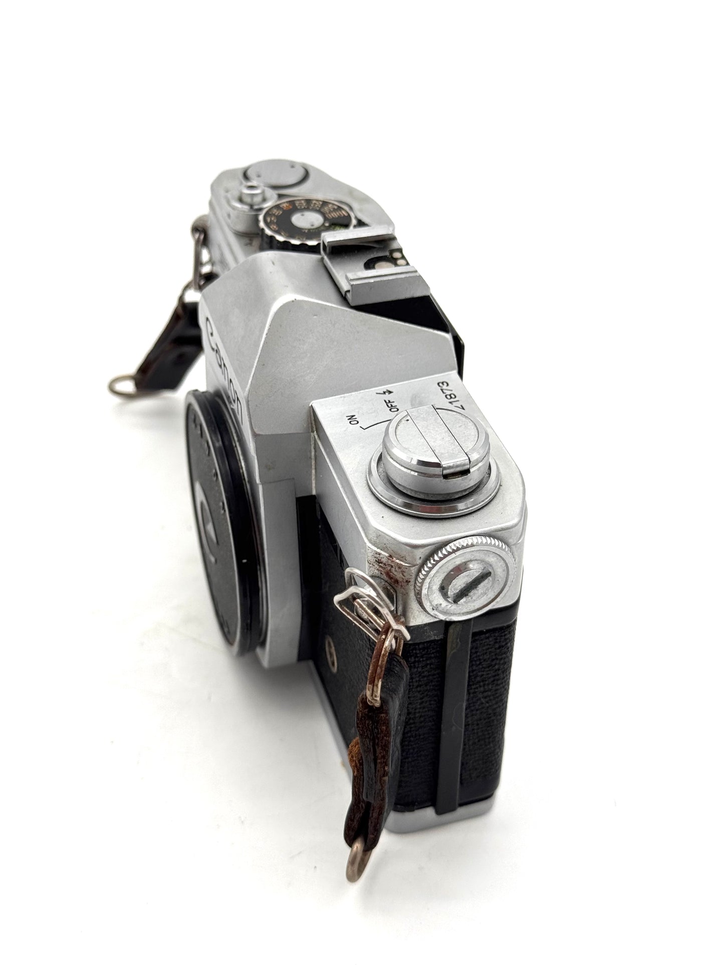 Vintage Canon FT QL 35mm SLR Film Camera Body Only - Rare Black Finish - Tested