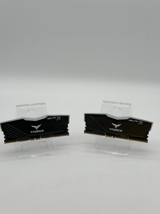 T-Force Delta RGB DDR4 Desktop Memory Module 16GB (2x8GB) 3600MHz CL16 - Used