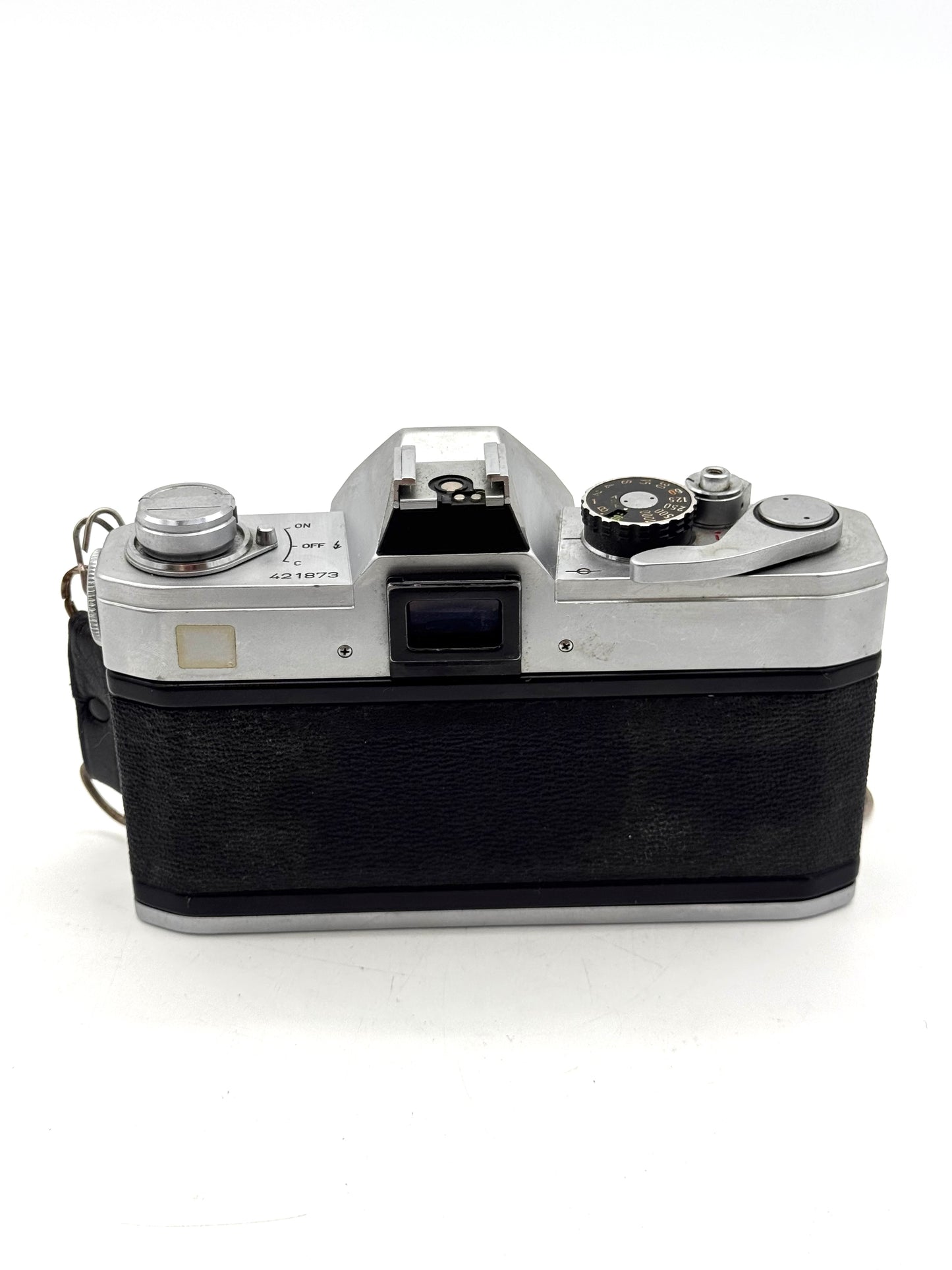 Vintage Canon FT QL 35mm SLR Film Camera Body Only - Rare Black Finish - Tested