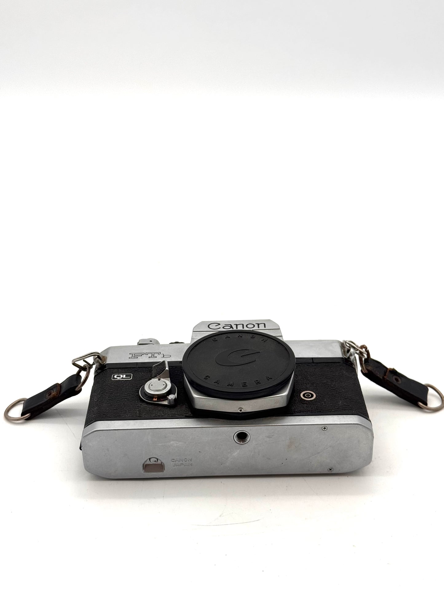 Vintage Canon FT QL 35mm SLR Film Camera Body Only - Rare Black Finish - Tested