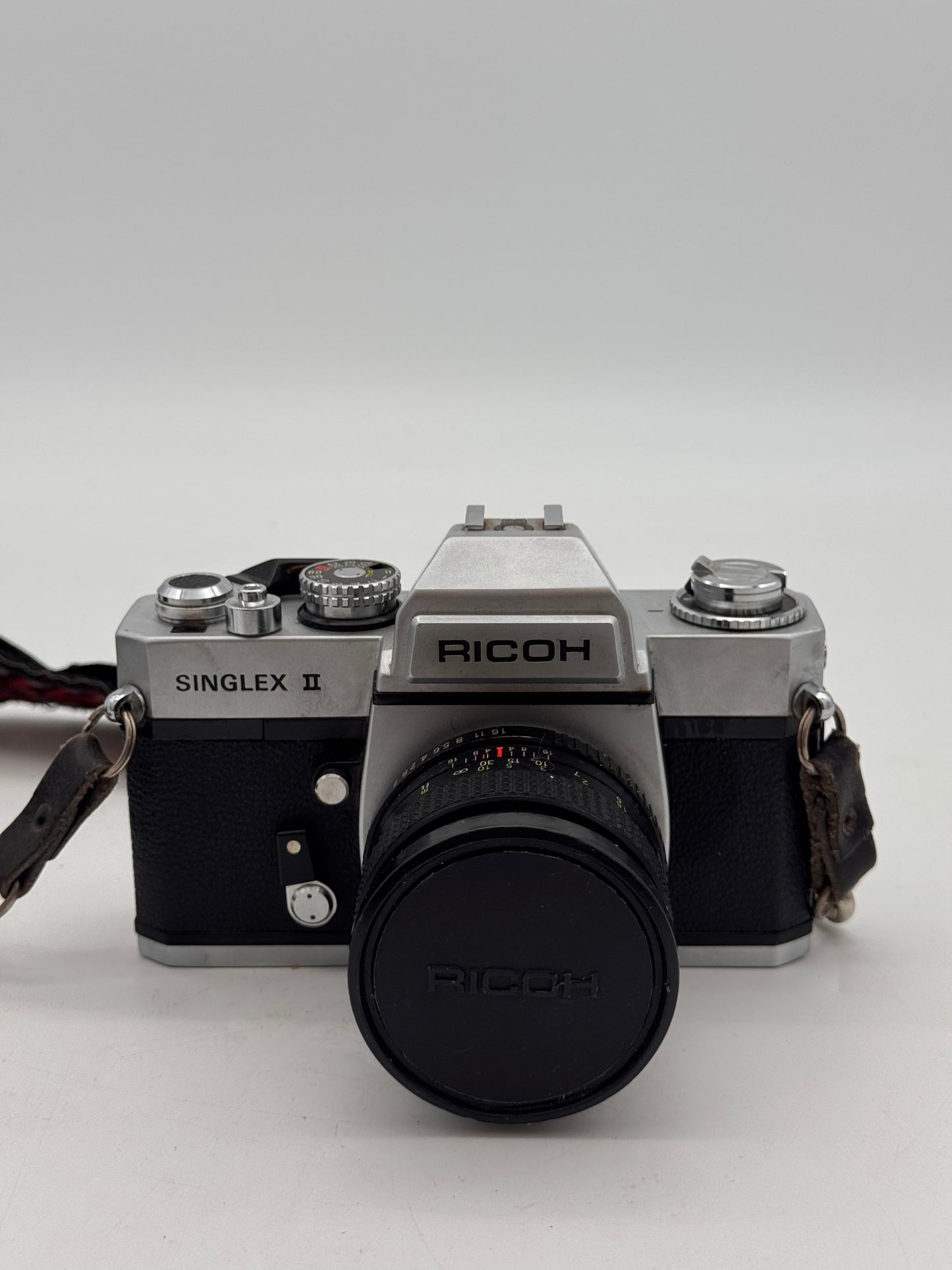 Ricoh Singlex II 35mm SLR Film Camera Black Vintage