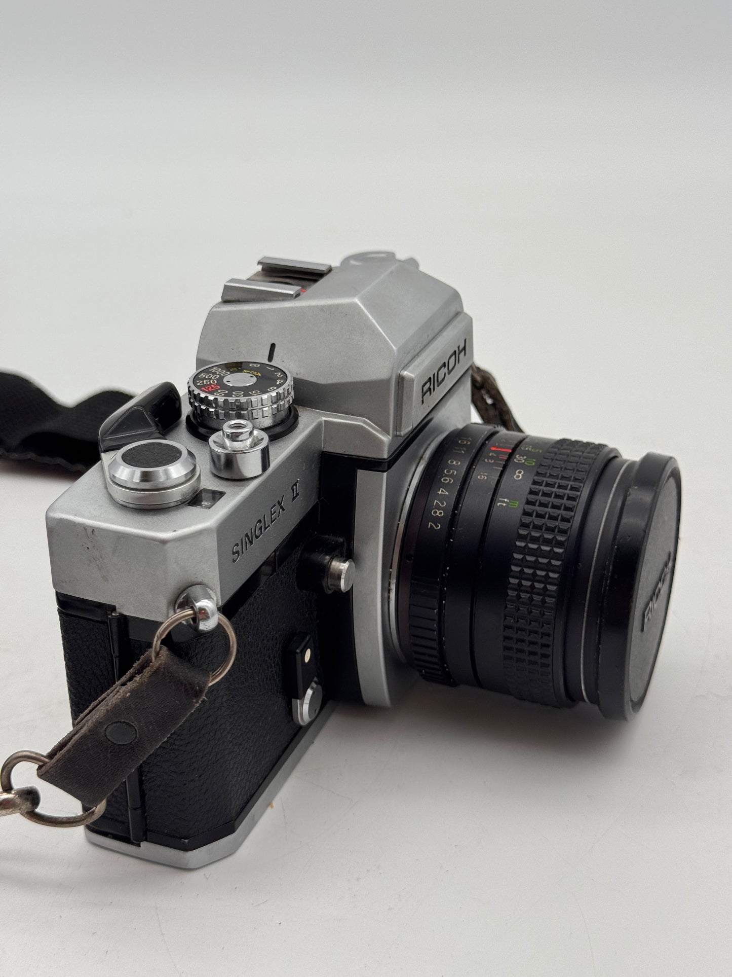 Ricoh Singlex II 35mm SLR Film Camera Black Vintage