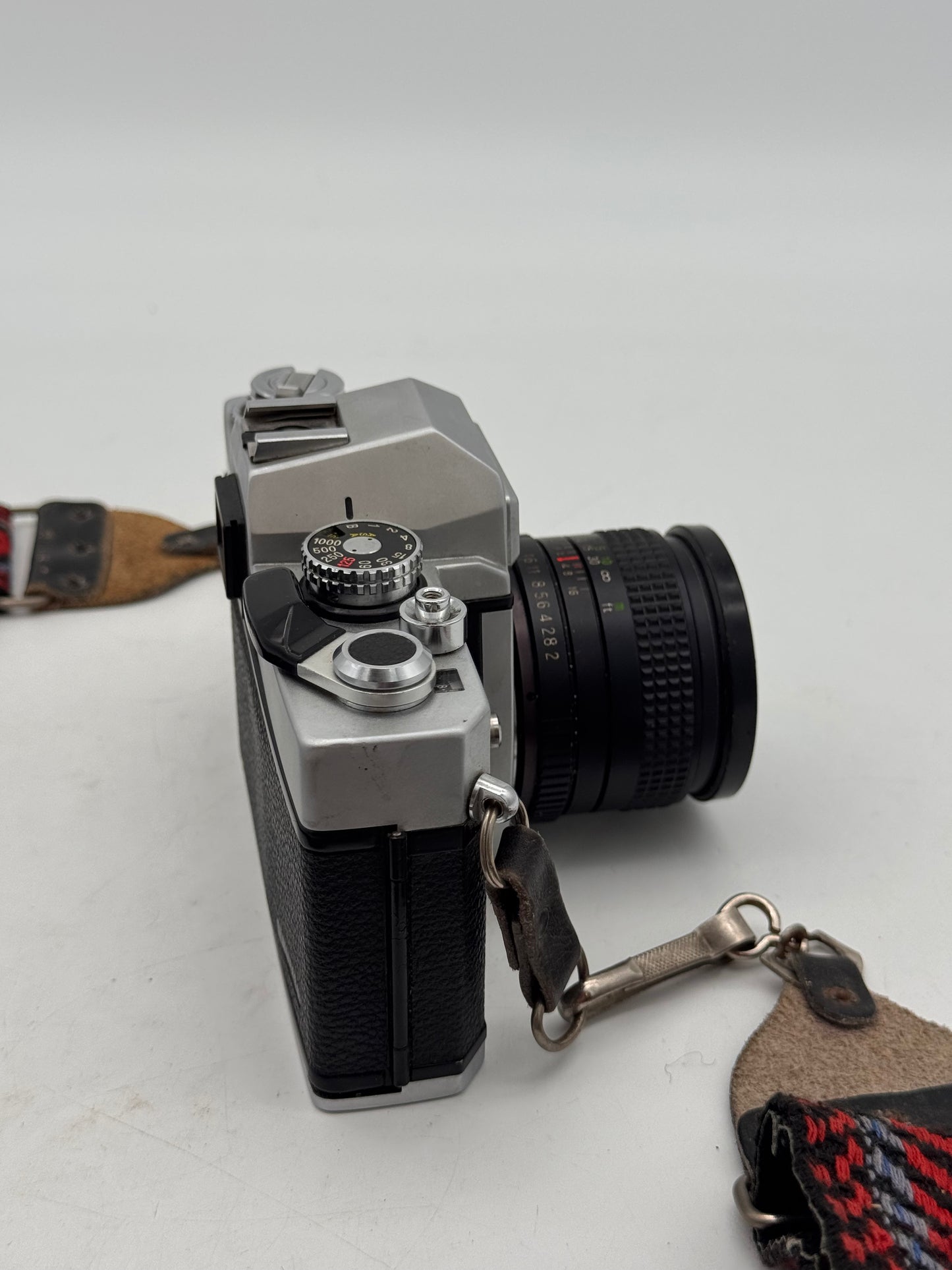 Ricoh Singlex II 35mm SLR Film Camera Black Vintage