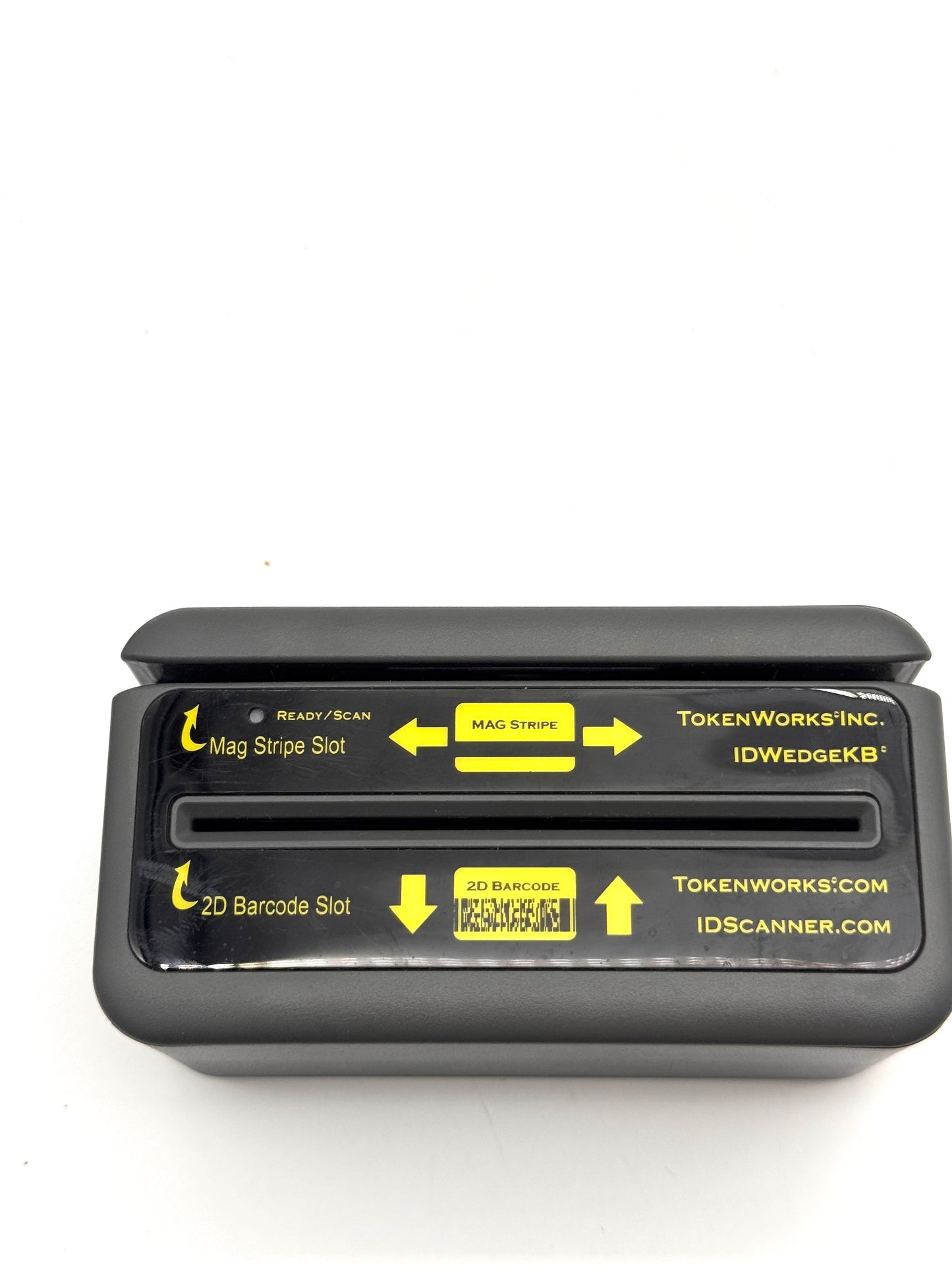 TokenWorks IDWedgeKB ID Scanner Keyboard Wedge Auto Form Filler Black Tested