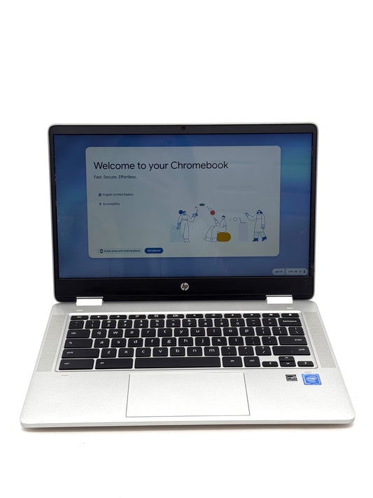 HP Chromebook x360 14A-CA0036NR 14" Touchscreen Celeron 4GB 64GB Gray Tested