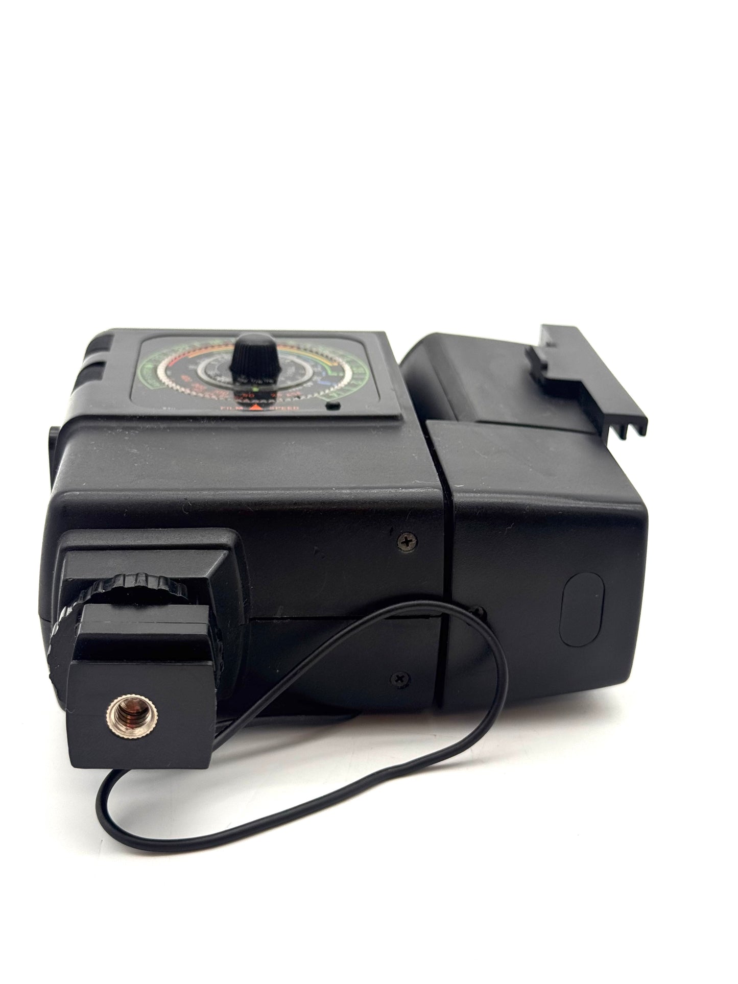 Sunpak Auto 411 Thyristor Shoe Mount Electronic Camera Flash - Tested & Working