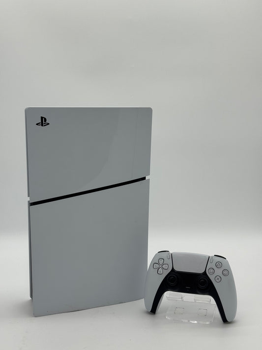 Used Sony PlayStation 5 Slim Disk CFI-2015 - 1TB Console - White