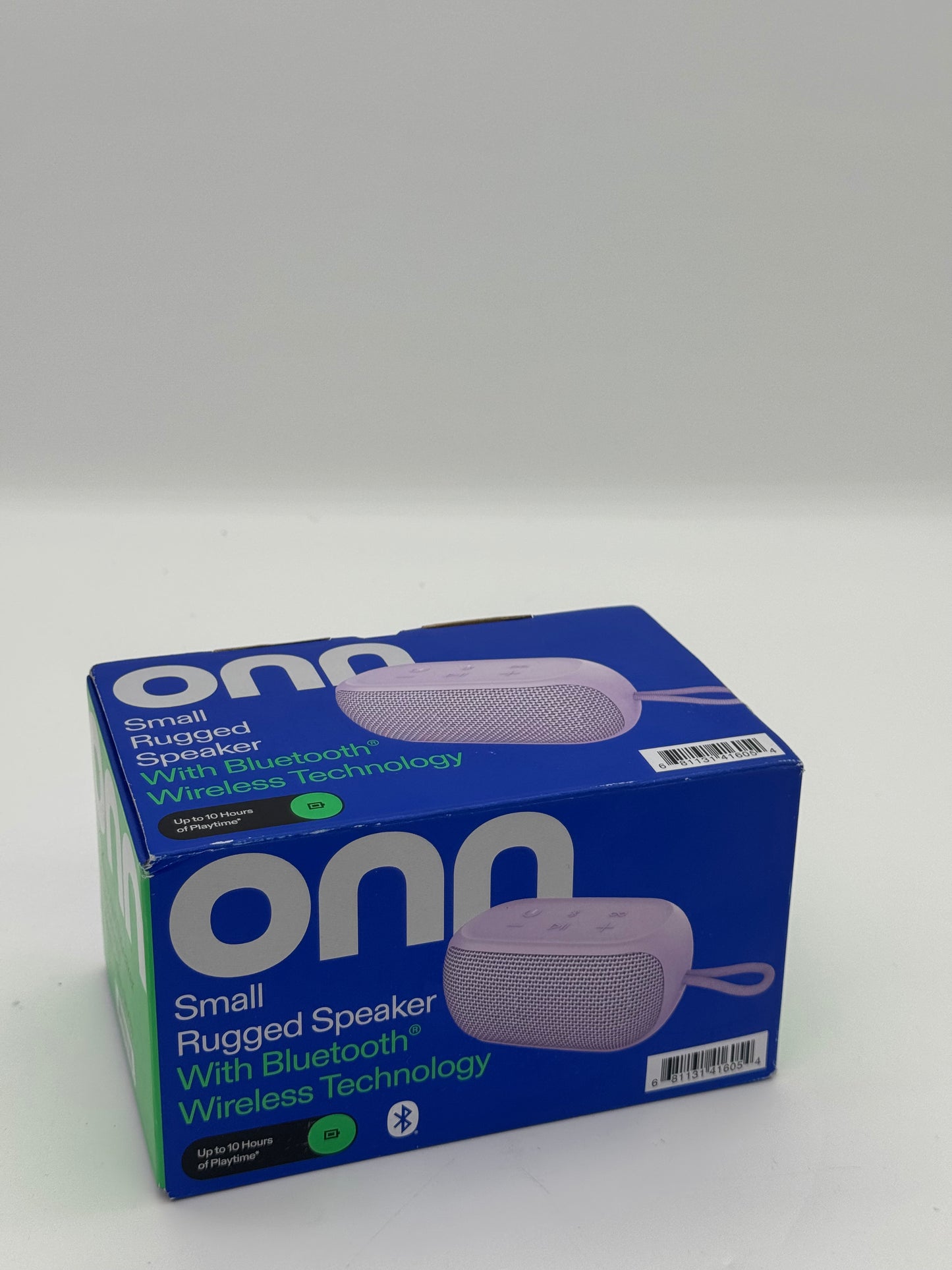 Onn Rugged Bluetooth Wireless Speaker - Pink - New In Box