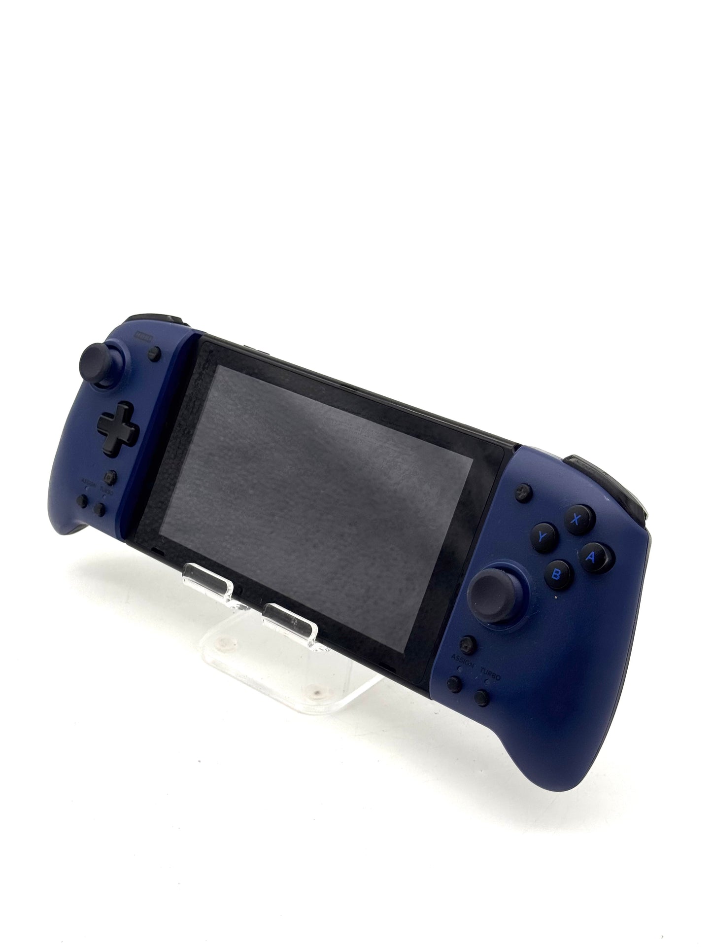 Nintendo Switch HAC-001(-01) V2 Console Black w/ HORI Split Pad Controllers