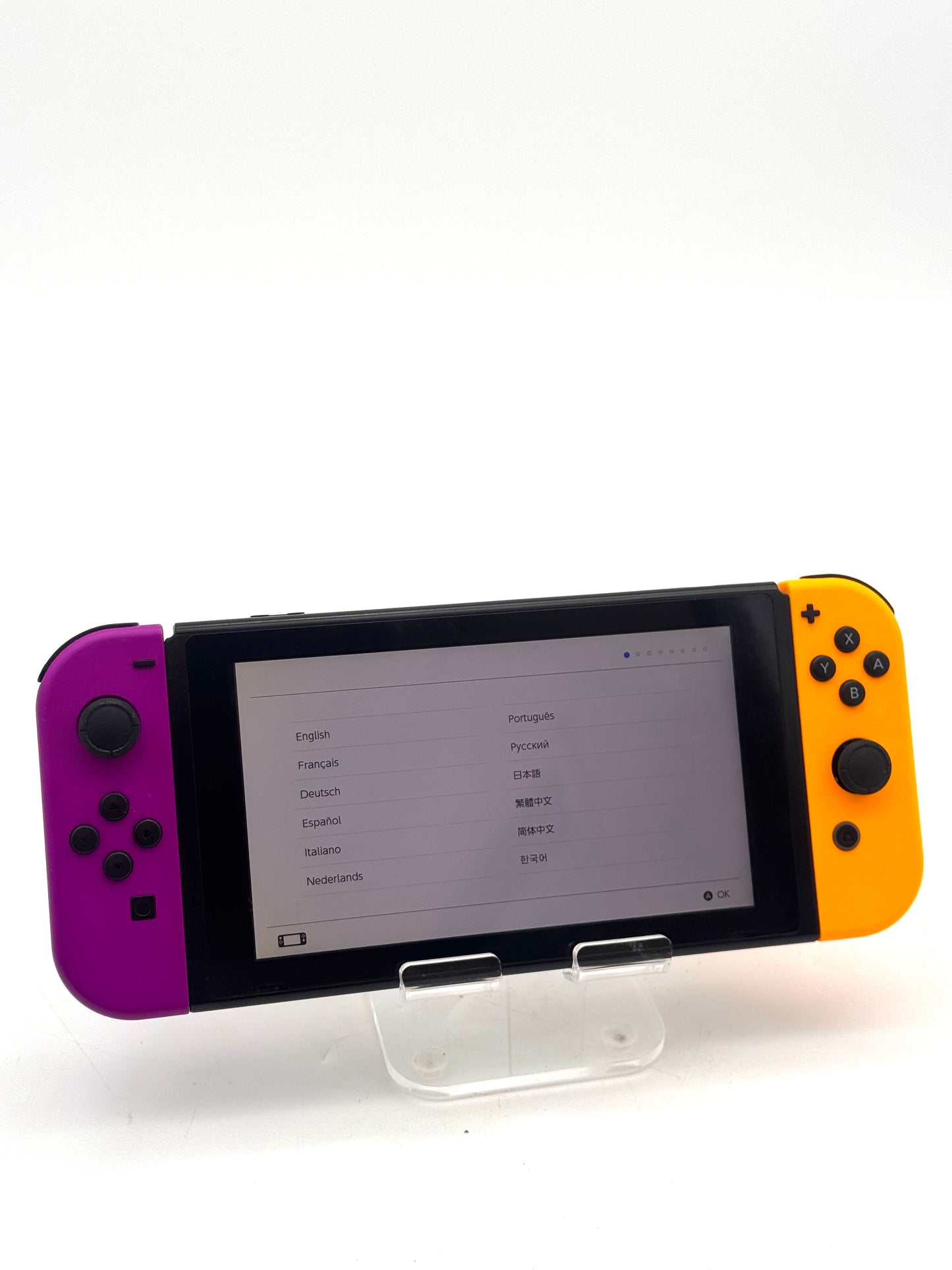 Nintendo Switch HAC-001(-01) 2019 Black Console w/ Joy-Cons Tested Working