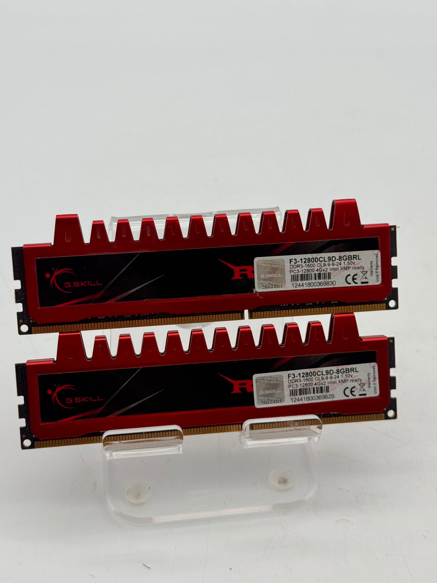G.SKILL Ripjaws 4GB DDR3 Desktop RAM Memory DIMM [Insert Speed e.g. 1600MHz] Tested