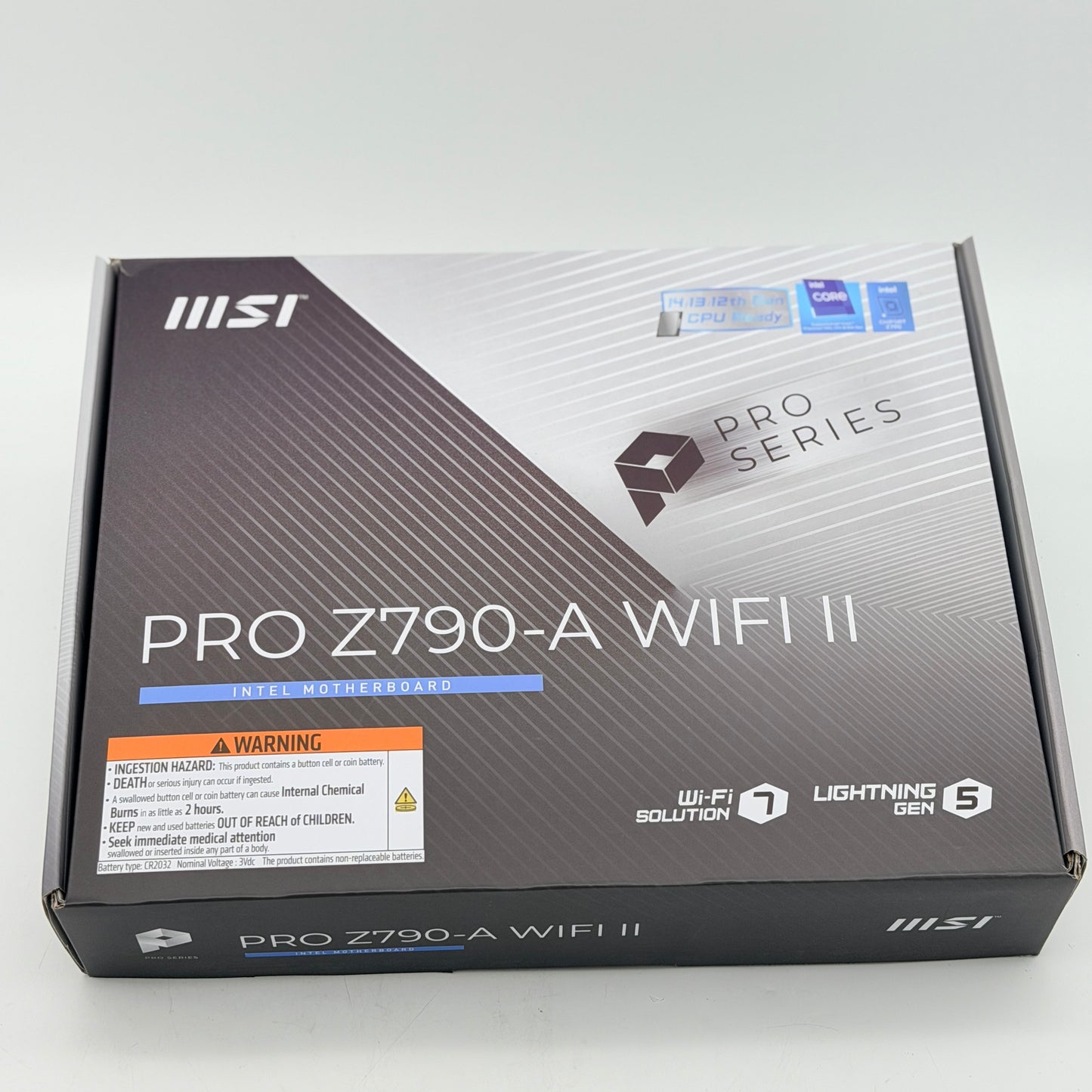 MSI PRO Z790-A WIFI II LGA 1700 ATX Intel DDR5 Motherboard - NEW OPEN BOX