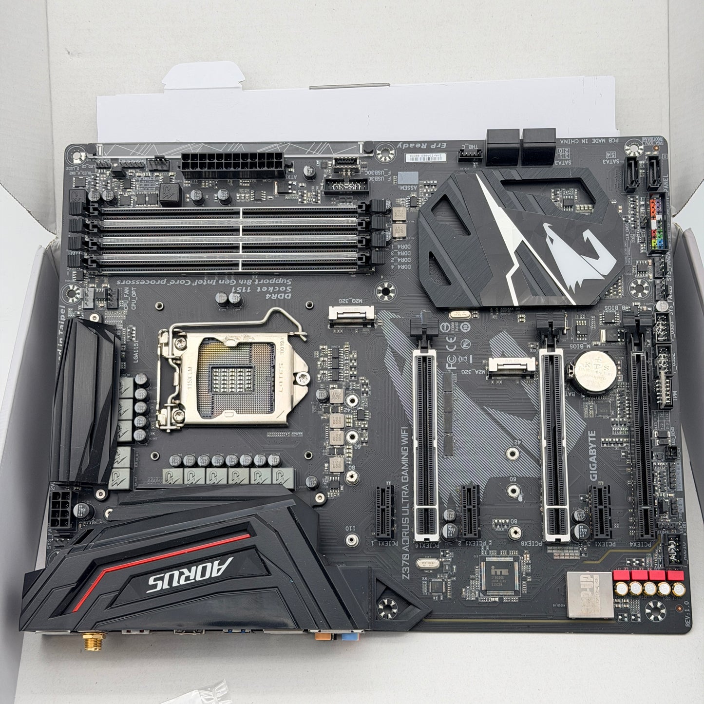 Gigabyte Z370 AORUS Ultra Gaming WIFI LGA 1151 ATX Intel Motherboard - New No Box