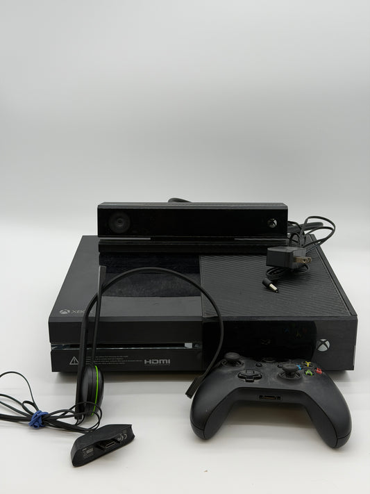 Microsoft Xbox One Model 1540 500GB Console Black w/ Power Cable - Tested Reset!