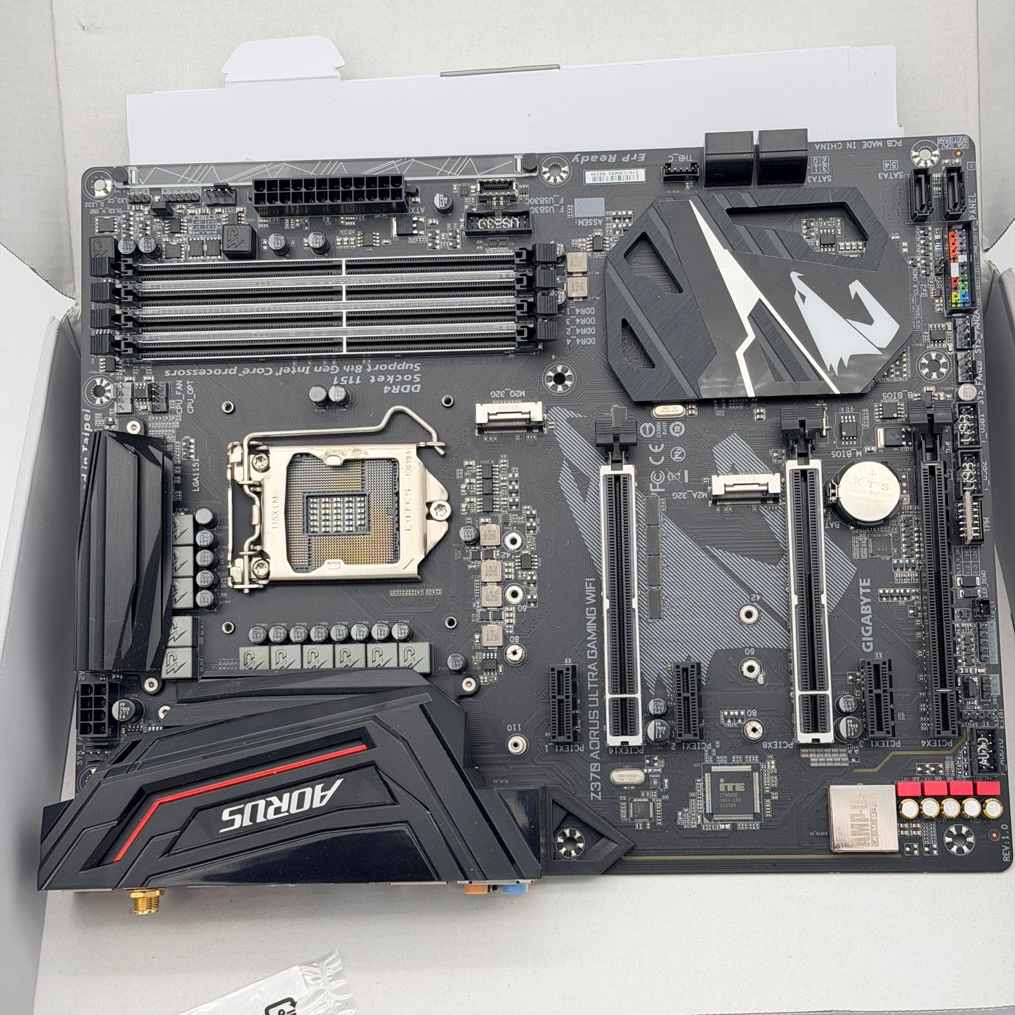 Gigabyte Z370 AORUS Ultra Gaming WIFI LGA 1151 ATX Intel Motherboard - New No Box