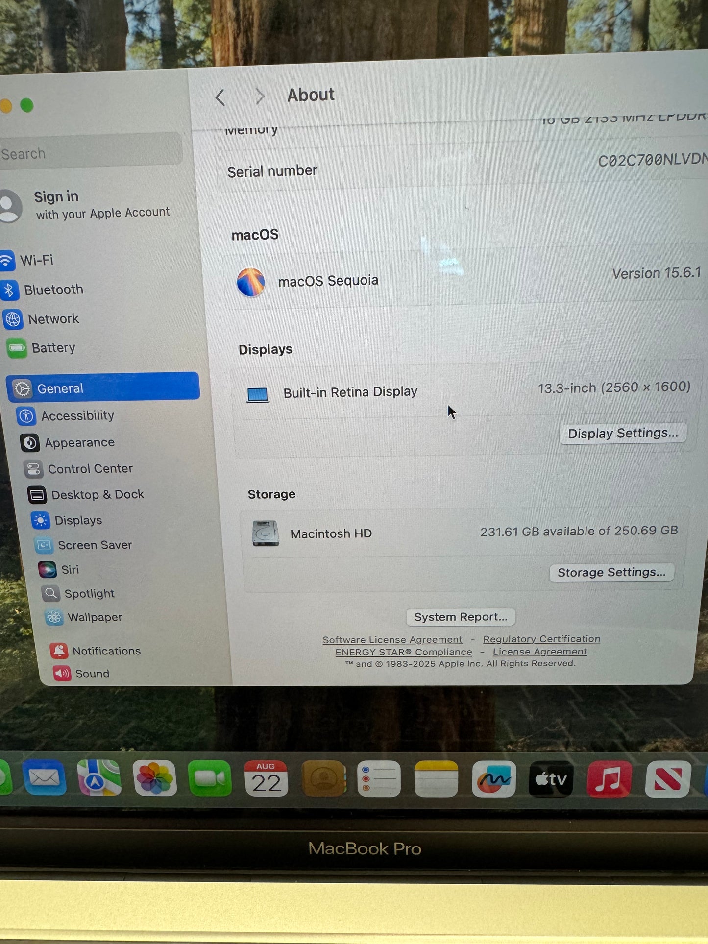Apple MacBook Pro 13" A1989 2018 - Used - A - Gray