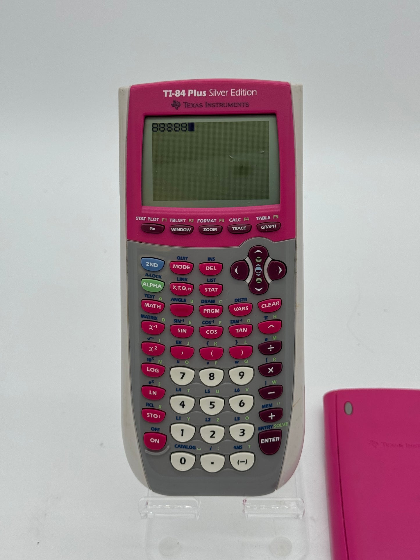 Texas Instruments Ti-83 Plus Silver Edition Pink Calculator - Used