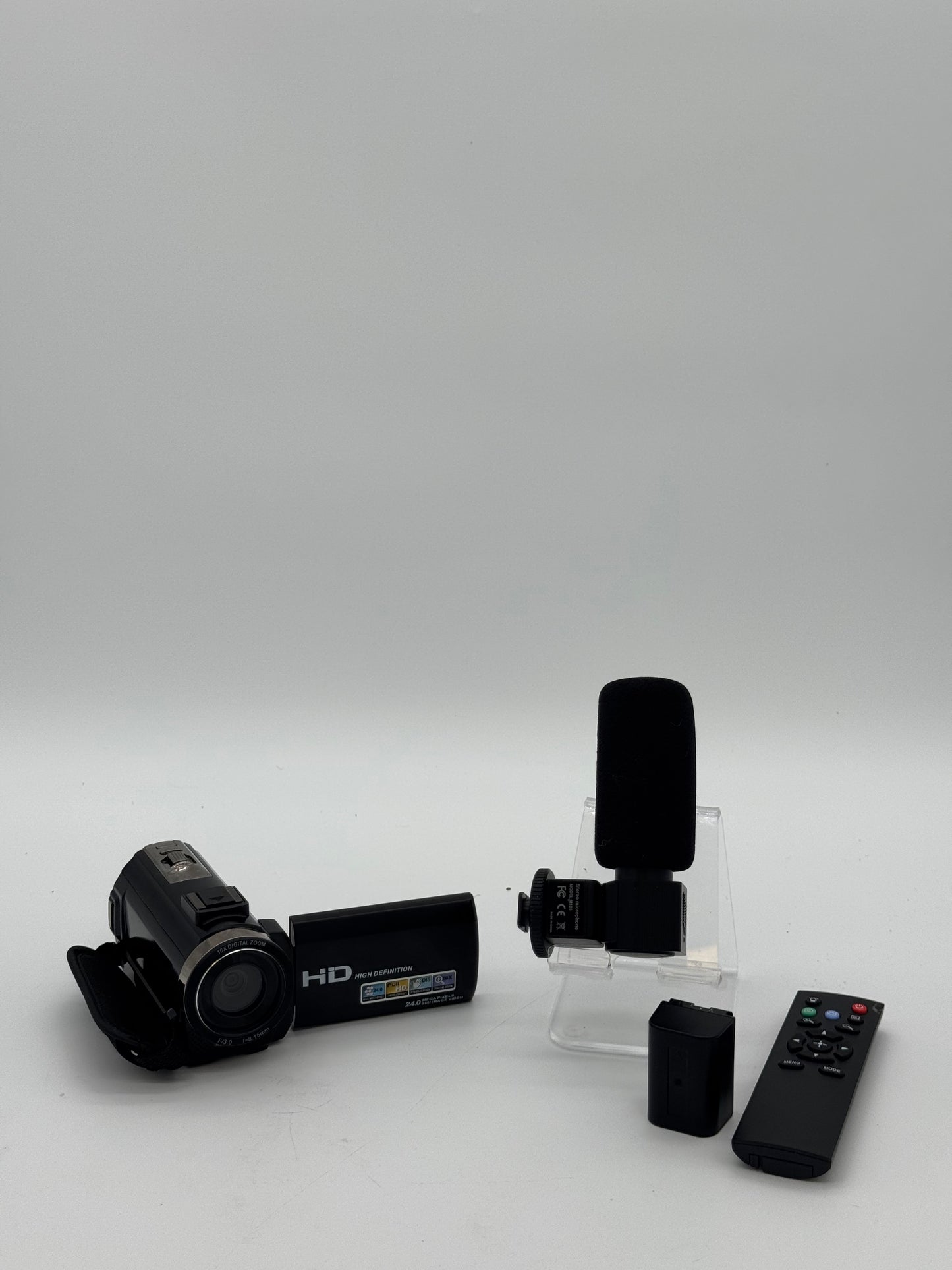 HD High Definition 24 Megapixel Camcorder - Used - Black