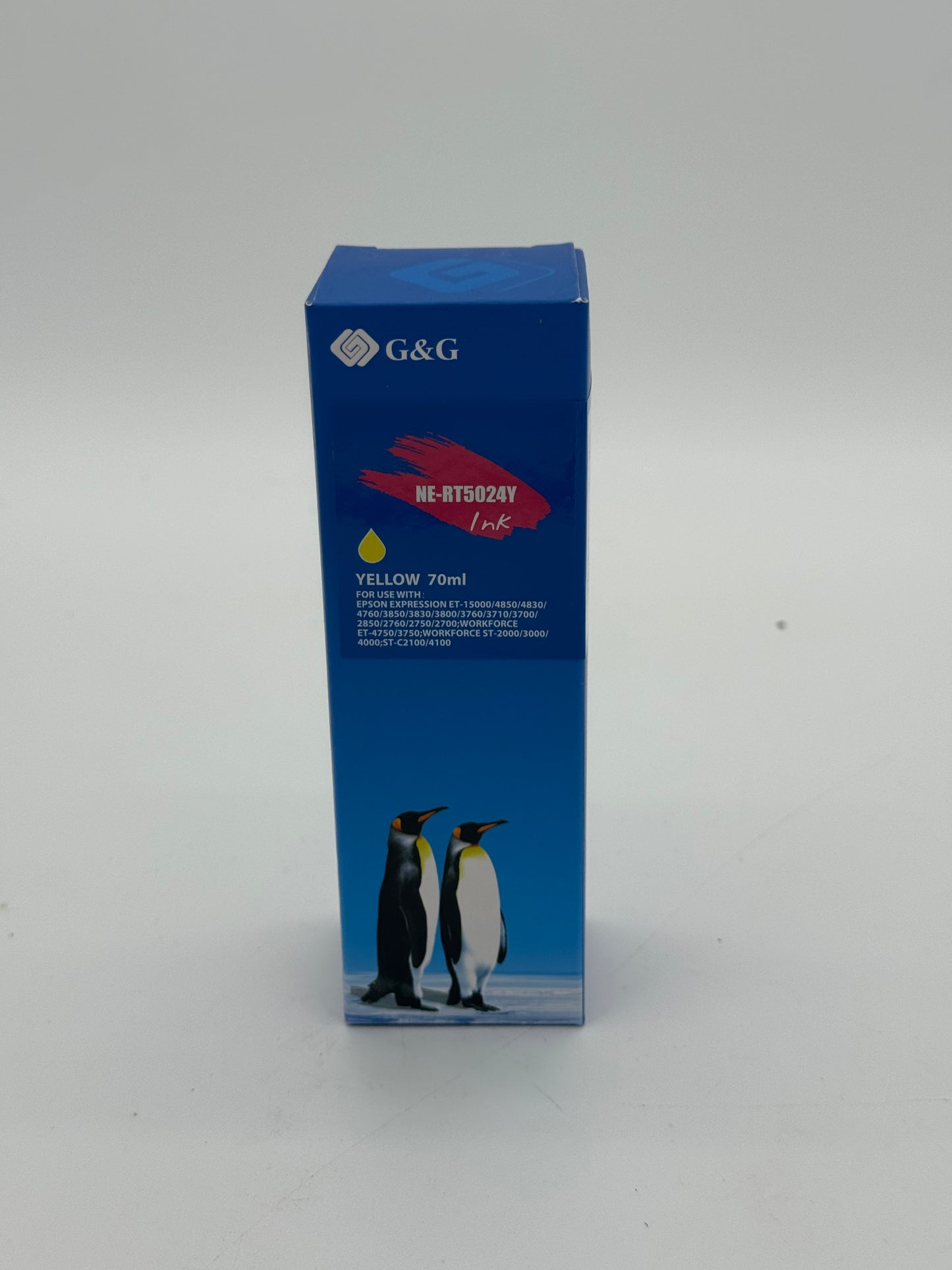 G&G NE-RT5024Y Yellow 70ml Printer Toner - Compatible with EPSON & Workforce