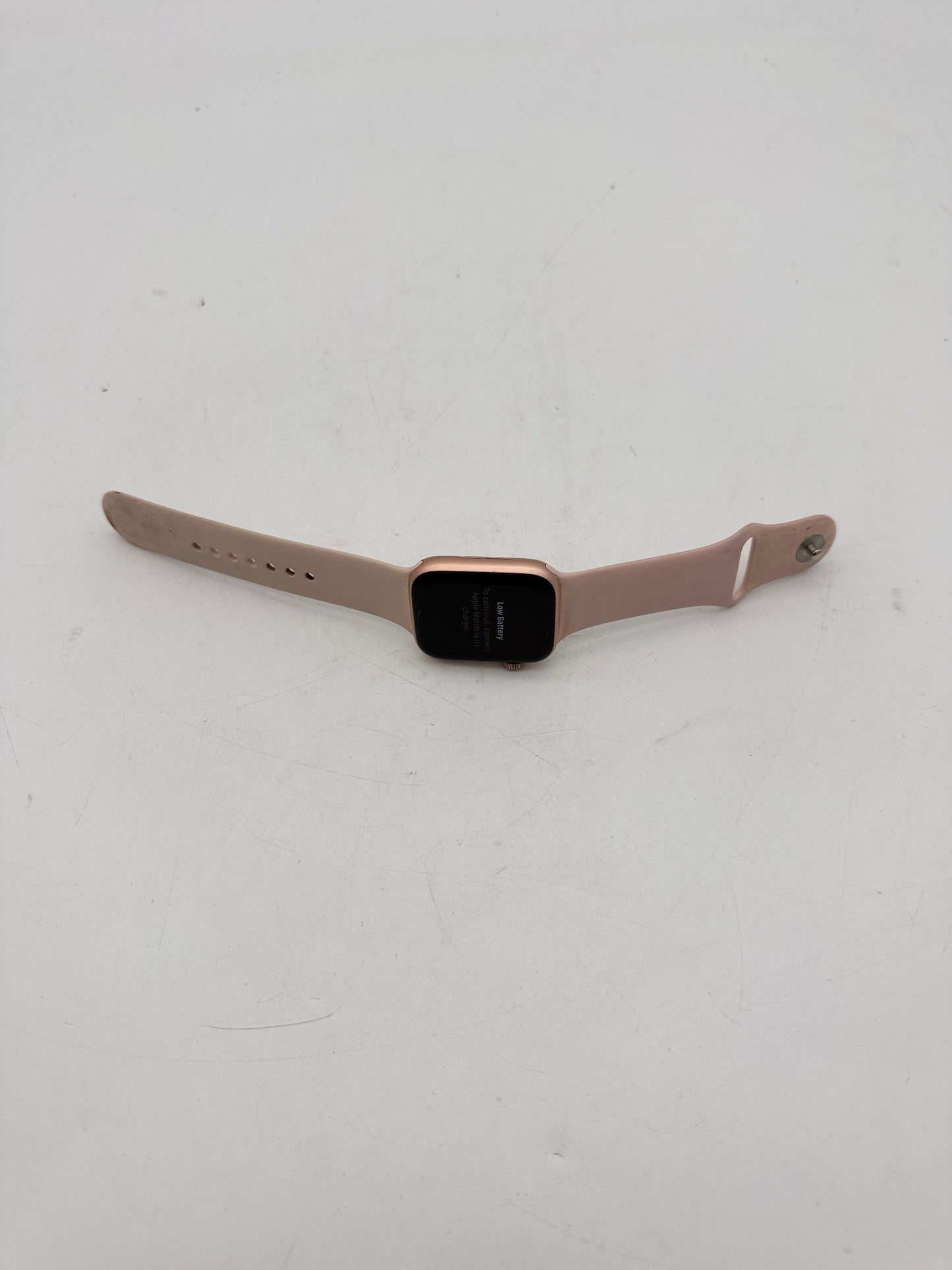 Apple Watch SE 44mm Gold Aluminum GPS+LTE Cellular Unlocked A2354 Clean IMEI