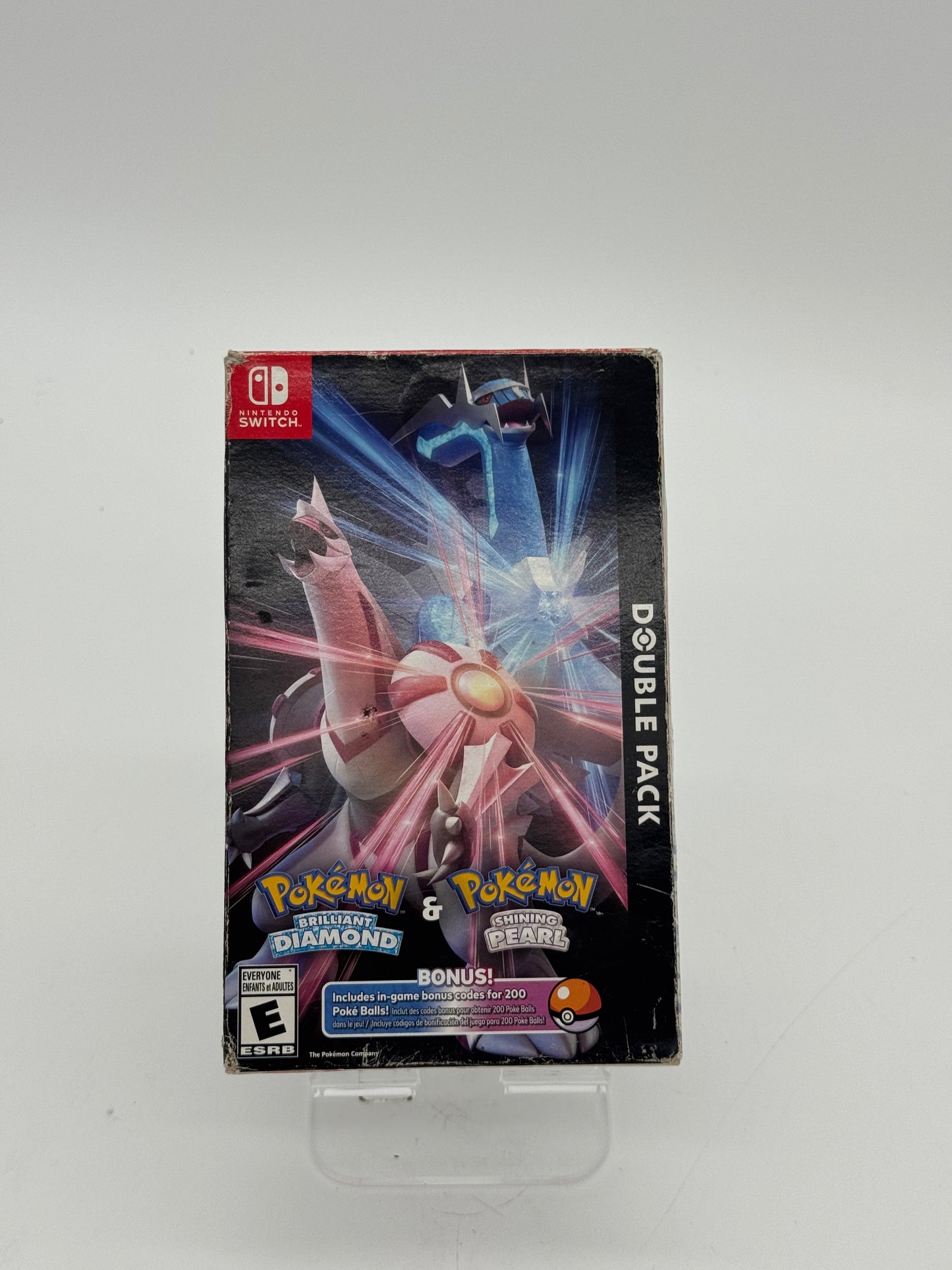 Nintendo Switch Pokémon Brilliant Diamond & Shining Pearl Double Pack - Used With Box