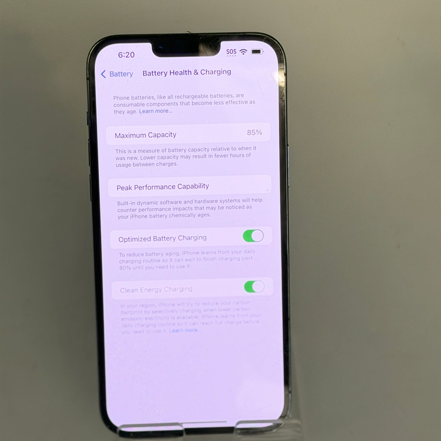 Apple iPhone 13 Pro Max 128GB Sierra Blue T-Mobile Only Clean IMEI - Tested