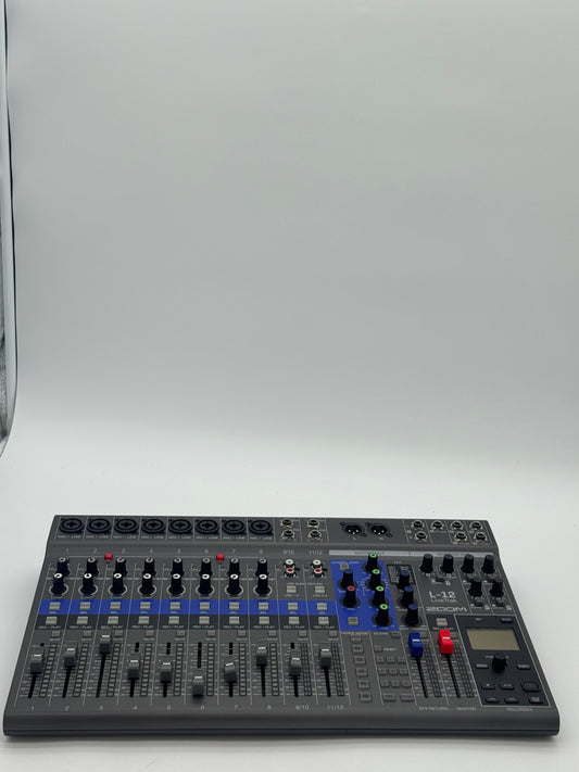 Zoom LiveTrak L-12 Multi-Colored DJ Equipment - Used With Box