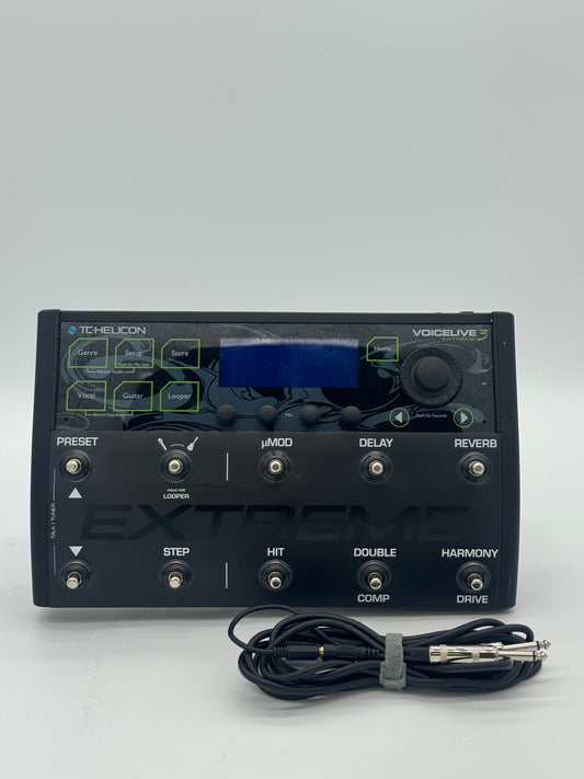 TC Helicon Voicelive Extreme 3 DJ Equipment - Used with Box - Multi-Colored