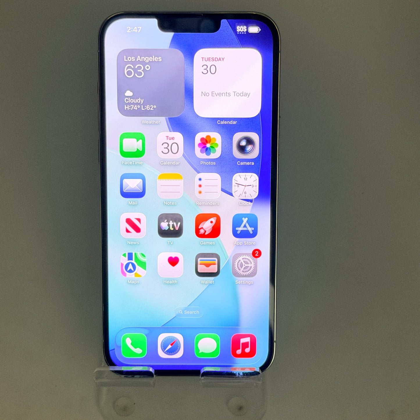 Apple iPhone 13 Pro Max 256GB White Silver Unlocked Clean IMEI Grade A Excellent